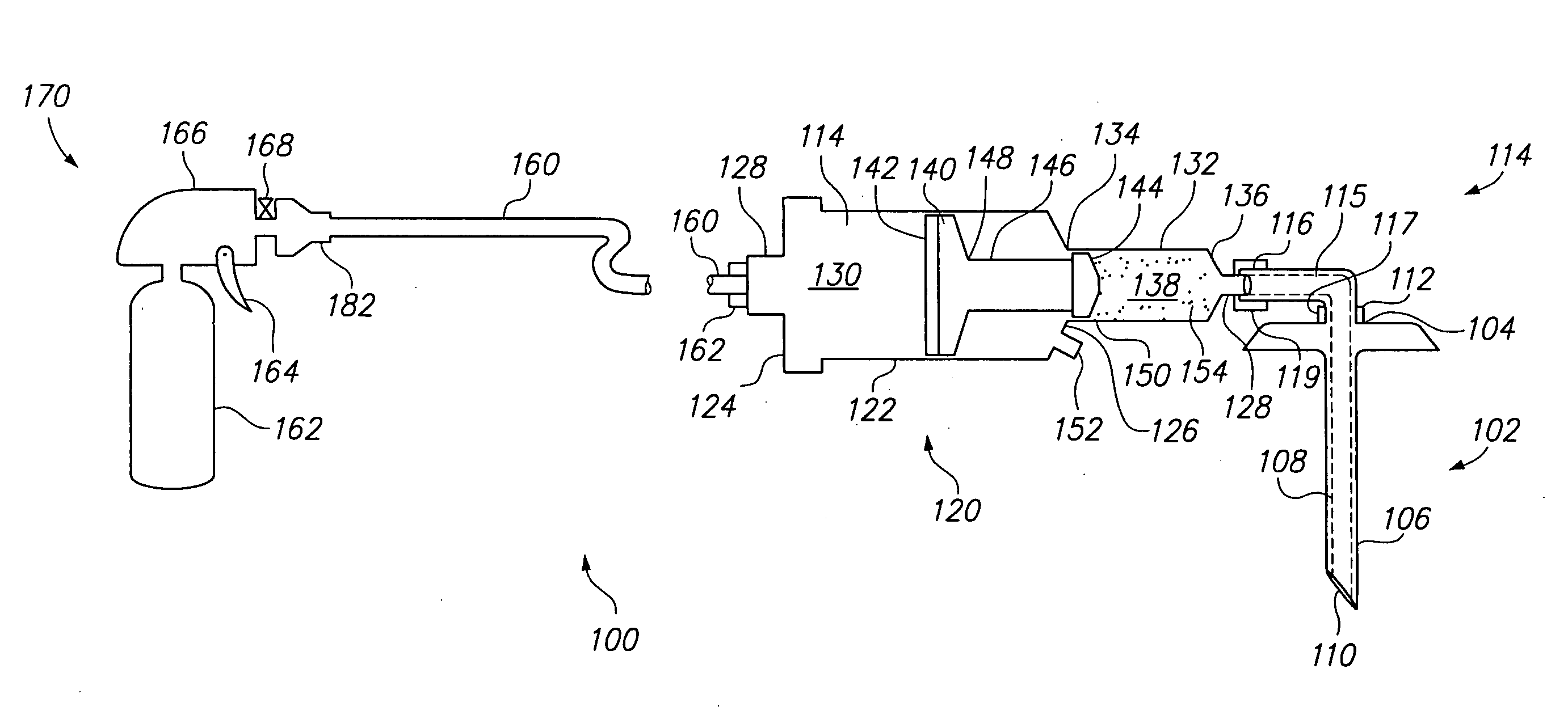 Apparatus and methods for delivering compounds into vertebrae for vertebroplasty