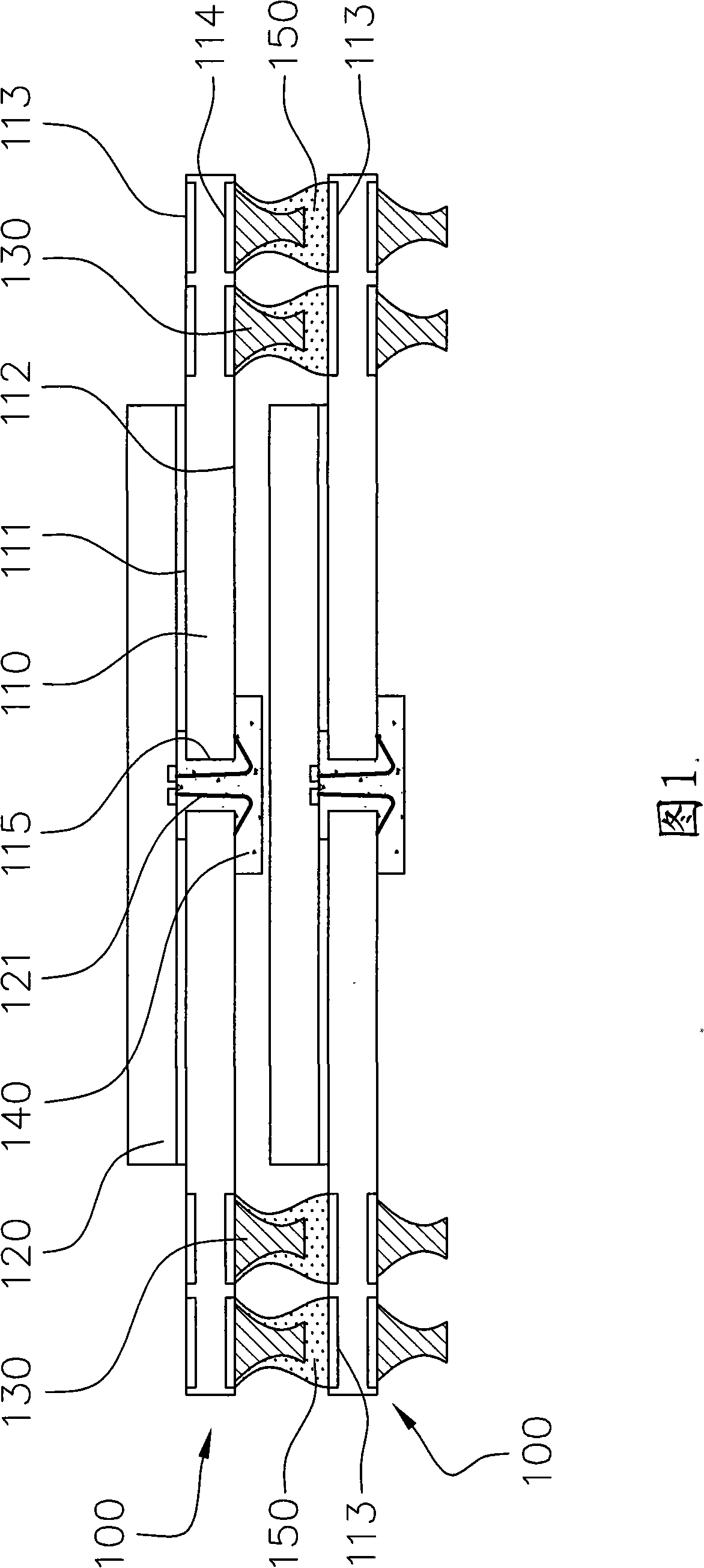 Stackable semiconductor encapsulation construct for multi-cylinder body