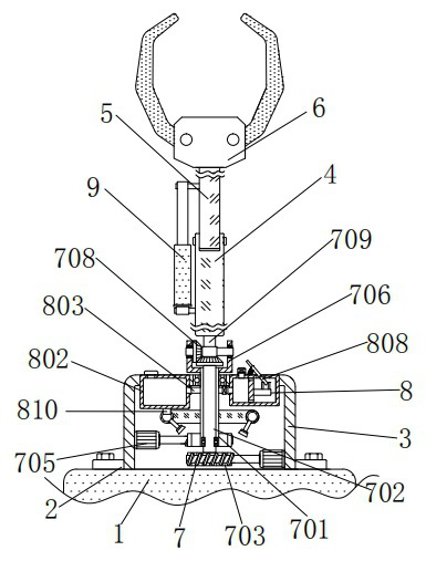 A kind of intelligent material handling equipment in the workshop