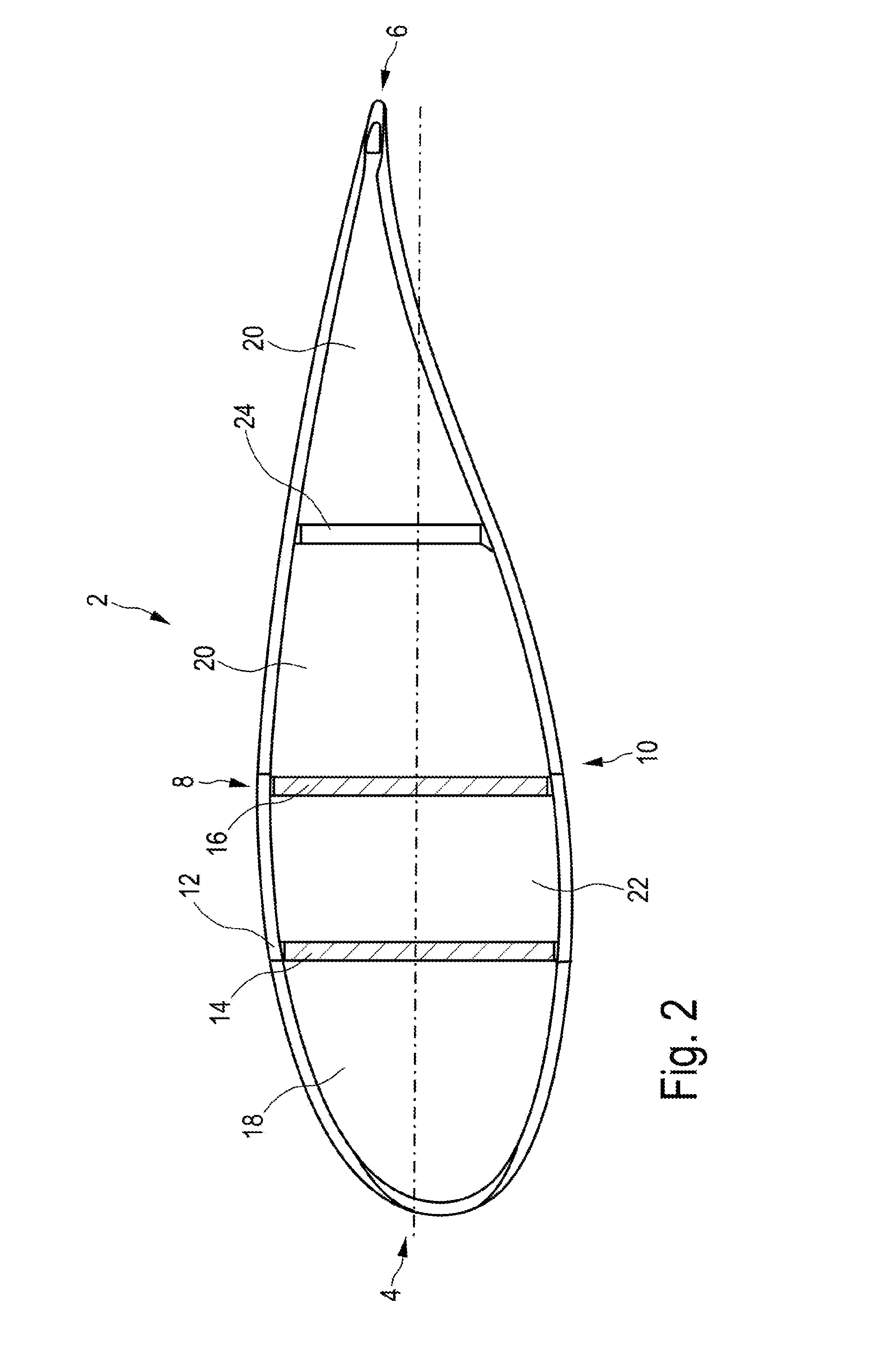 Rotor blade of a wind turbine