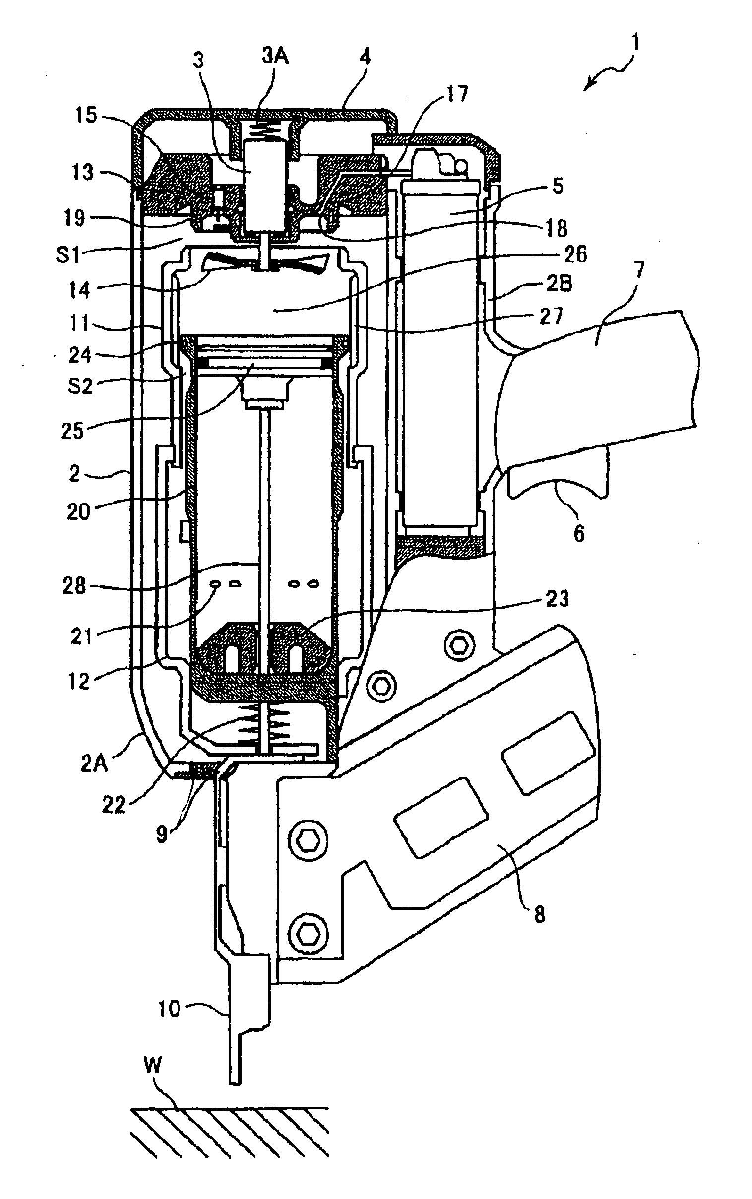 Combustion-powered driving tool