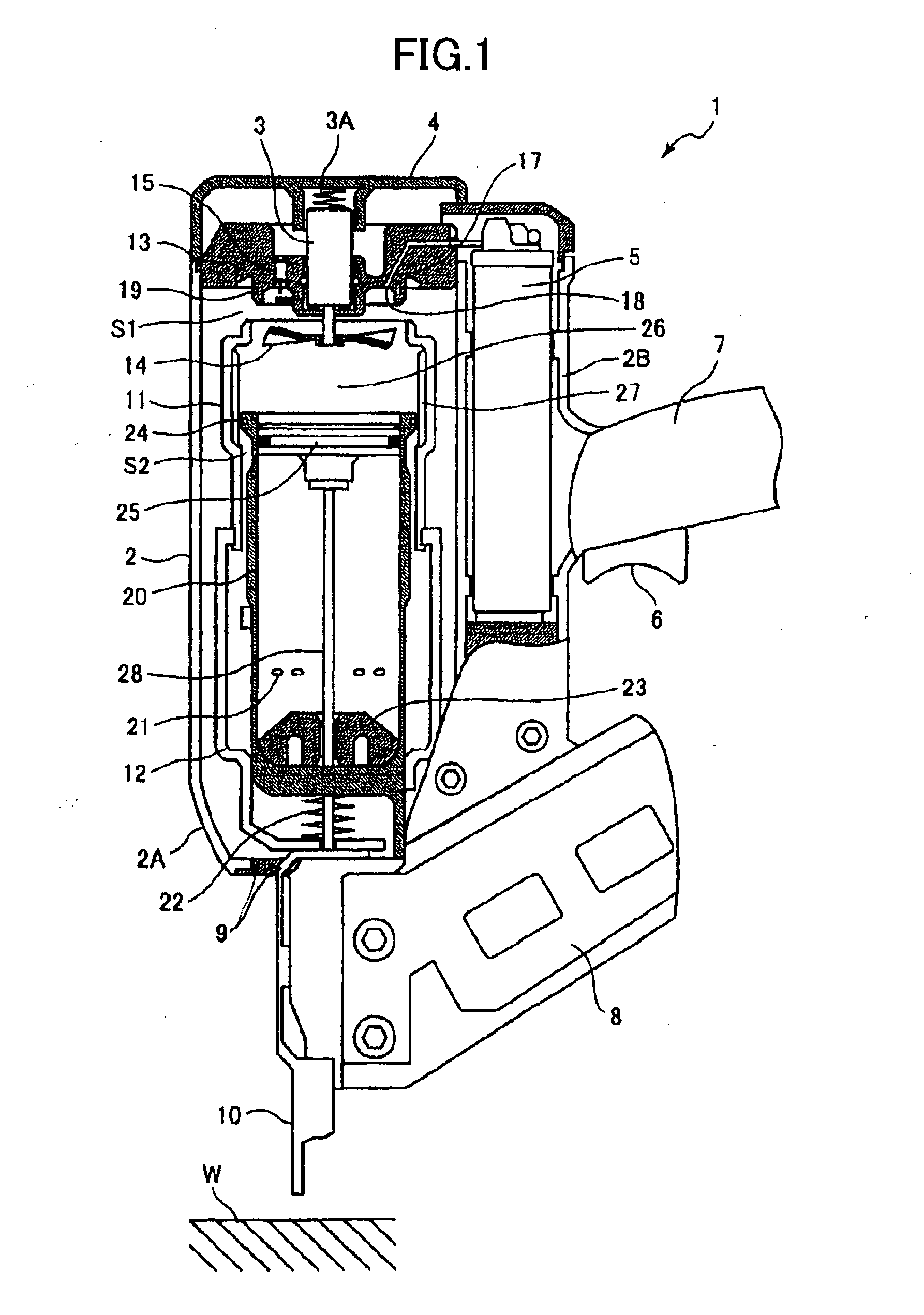 Combustion-powered driving tool