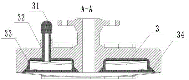 Strongly magnetic positioning airbag outer plugging device