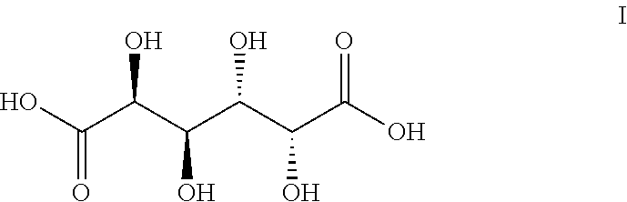 Method of producing furan carboxylates from aldaric acids by using solid heterogeneous catalyst