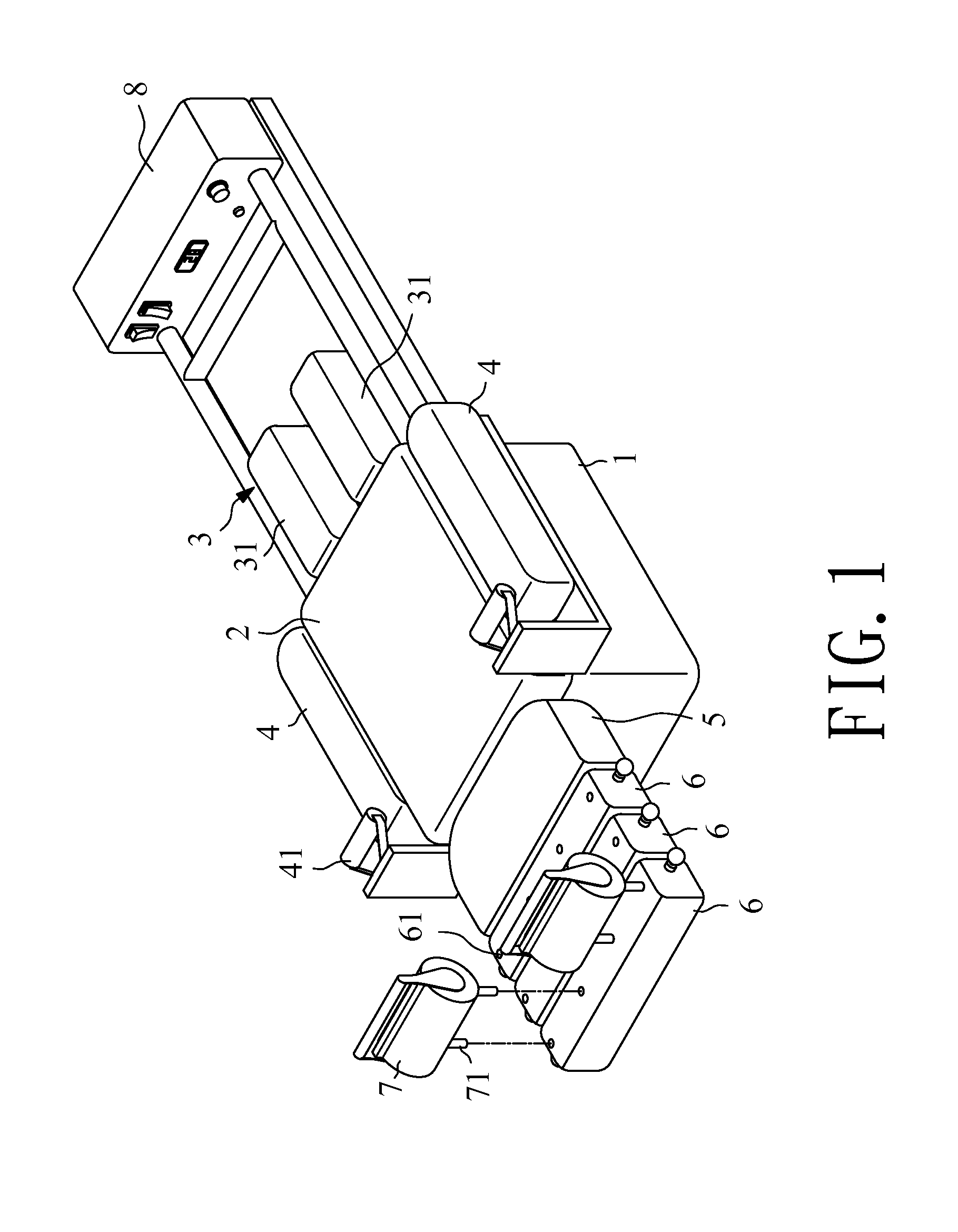 Passive exercise bed