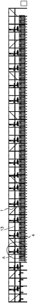 Fully-automatic high rail type ABS automobile part production line