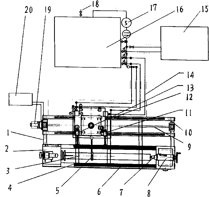 Induction remelting machine tool