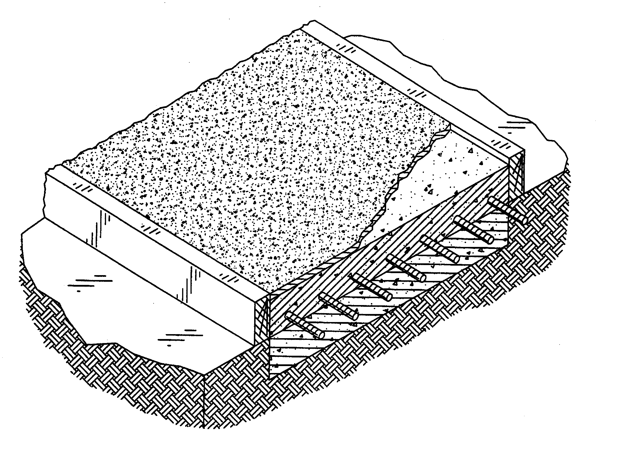 Architectural concrete and method of forming the same