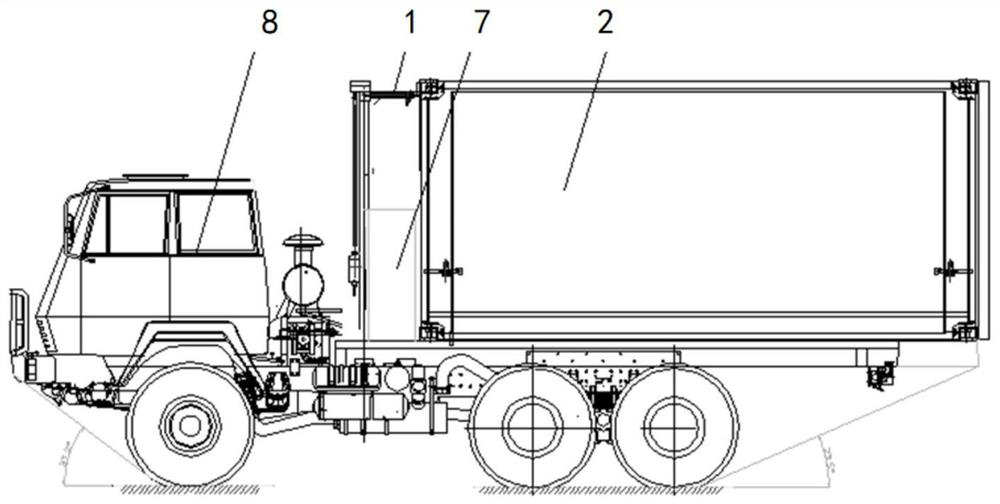 Vehicle-mounted medical shelter system