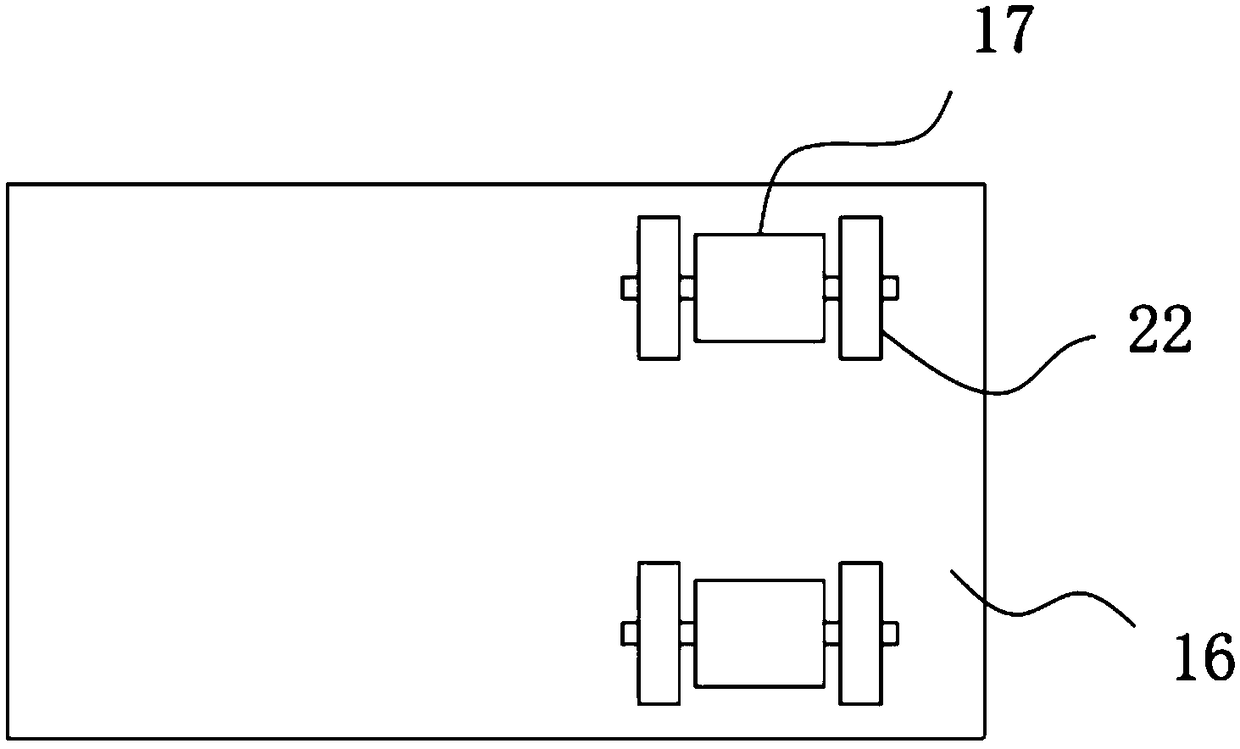 Building construction sand and stone mixing device