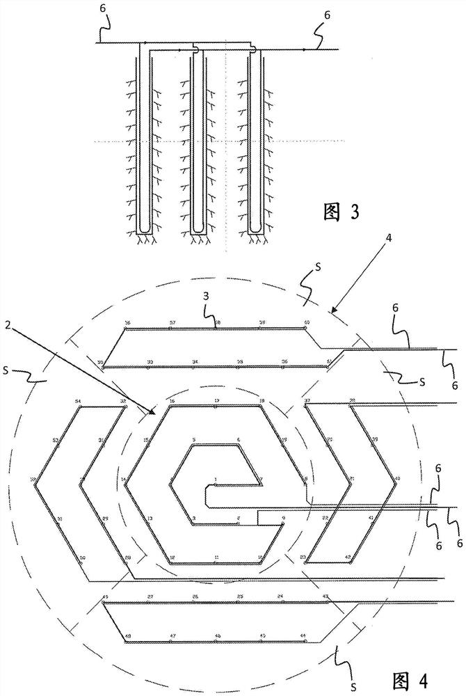 Arrangement and method for optimal energy storage and recapturing of thermal wells