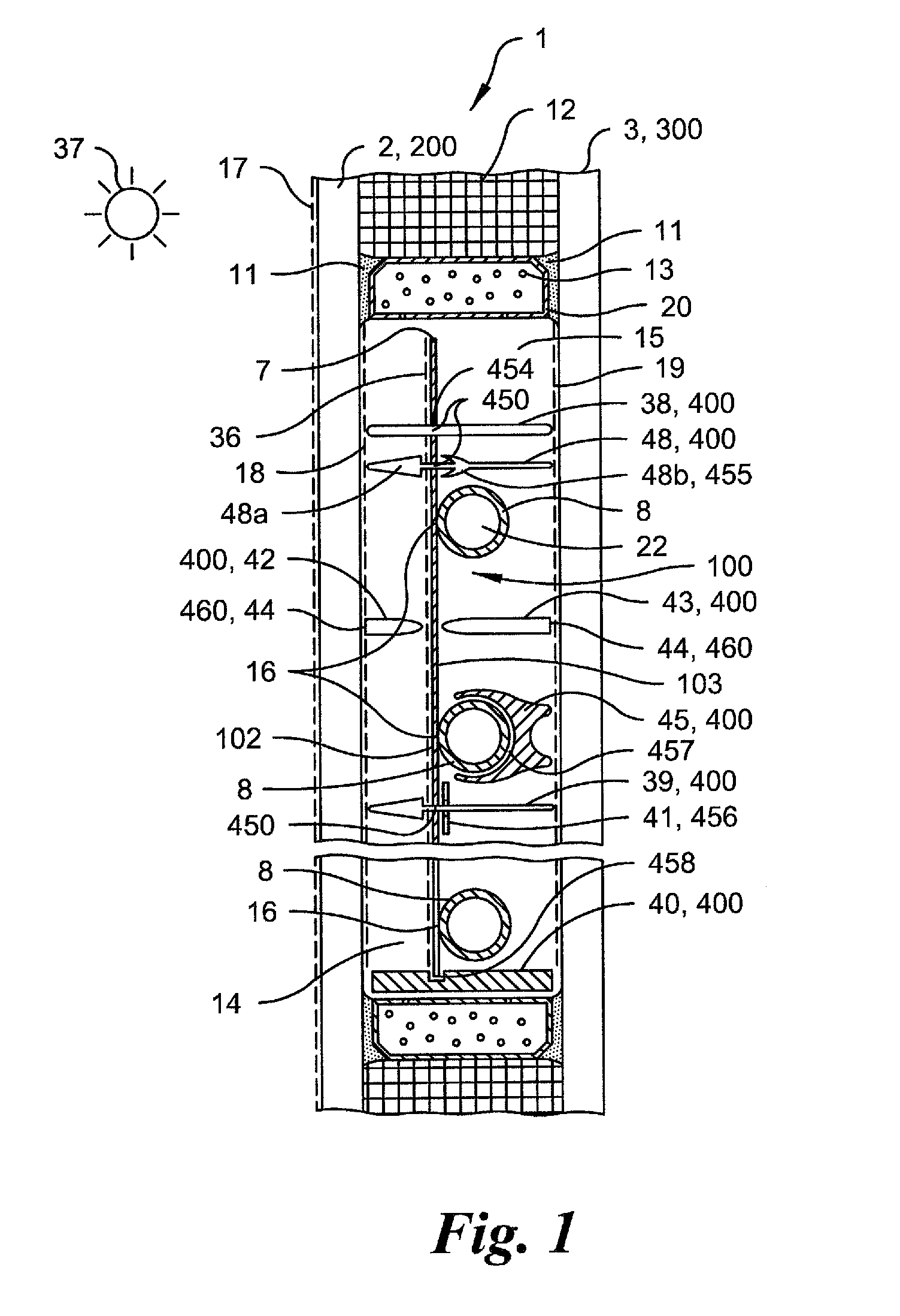 Solar collector and method for manufacturing such a solar collector