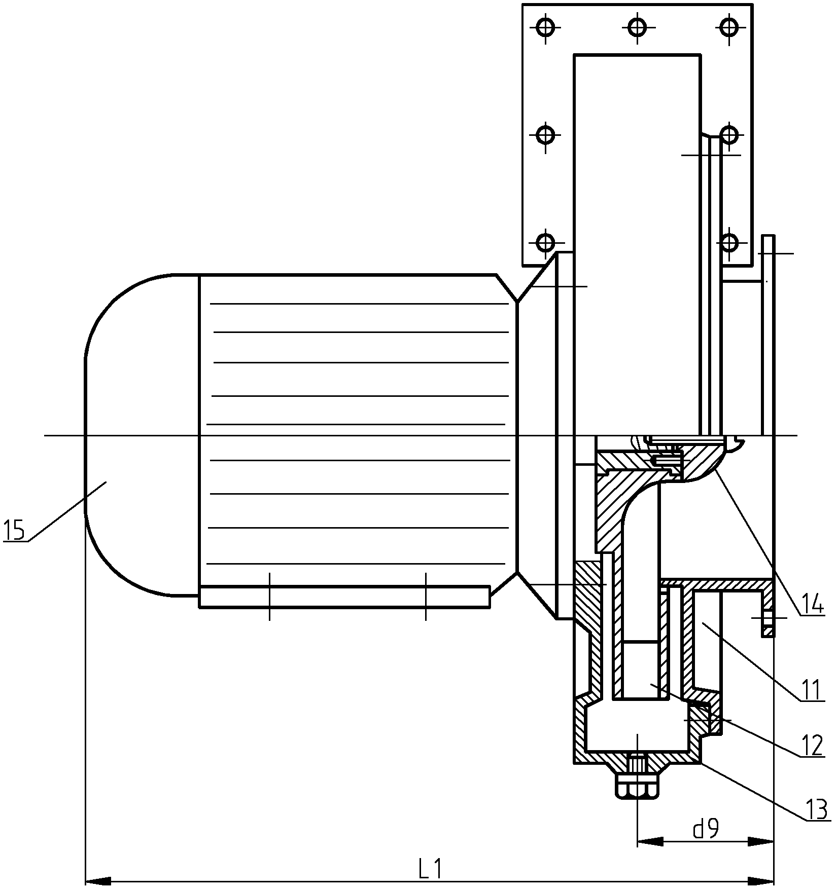 Low-noise forward multi-wing centrifugal blower