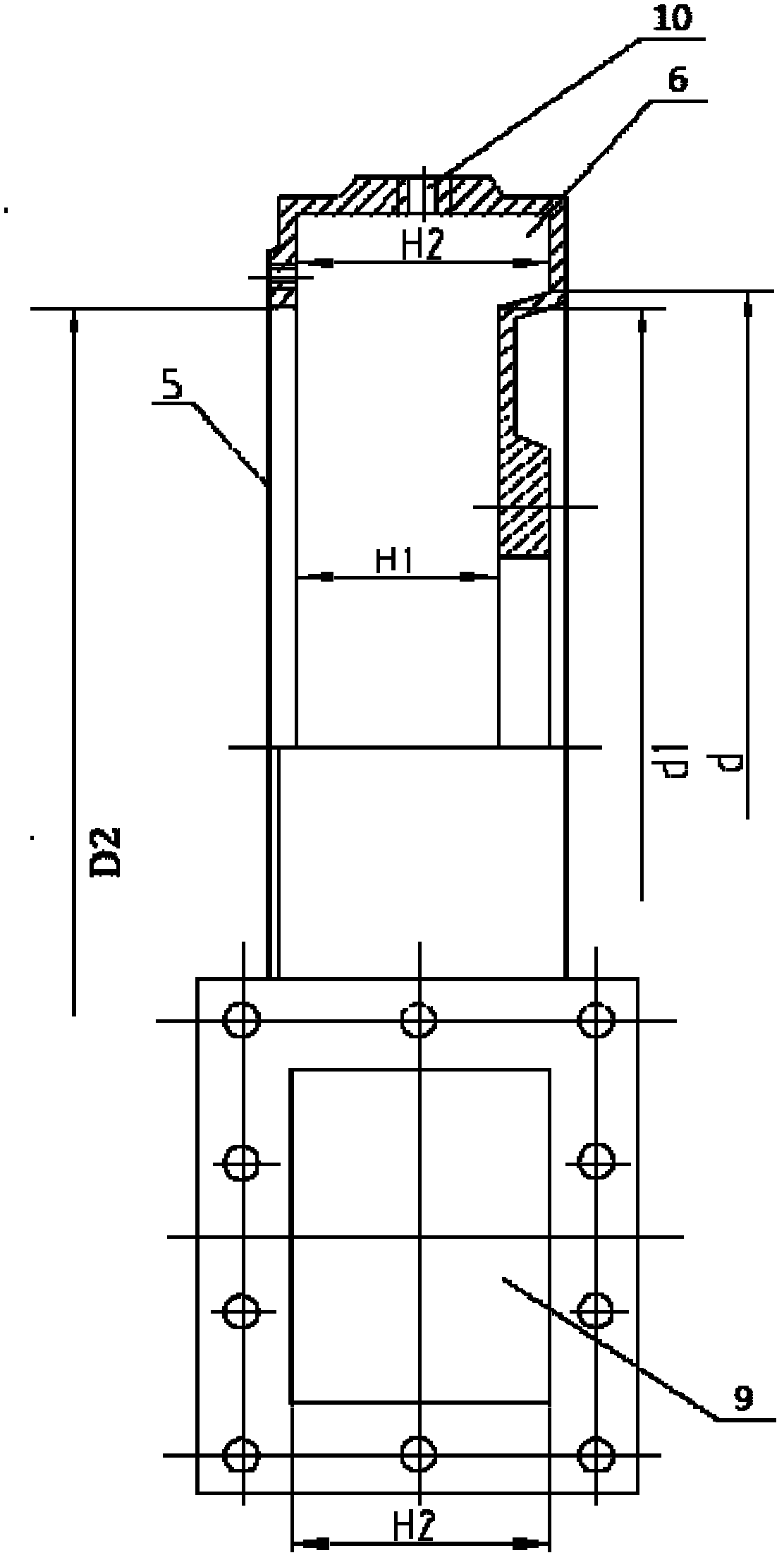 Low-noise forward multi-wing centrifugal blower