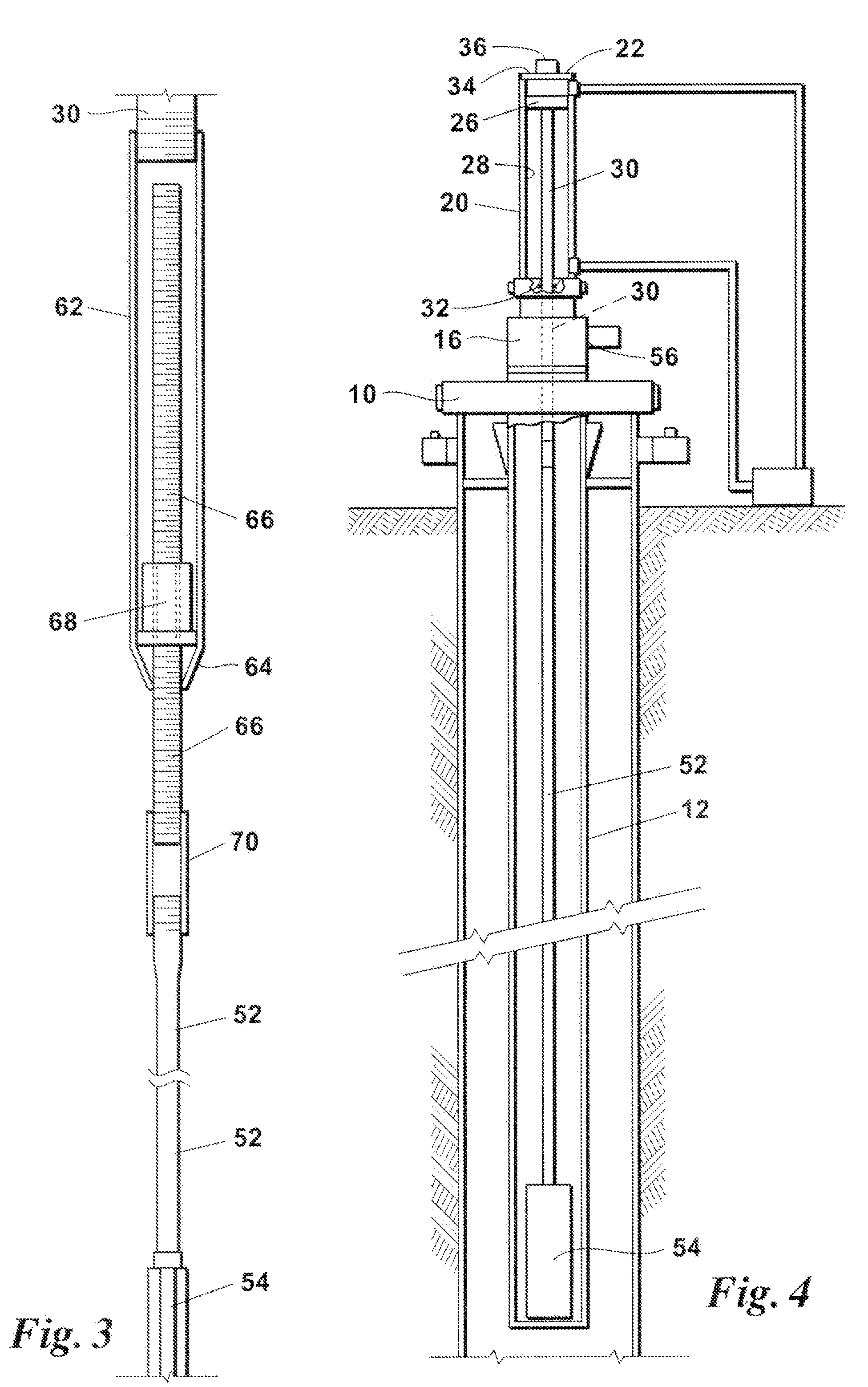 Reciprocated pump system for use in oil wells