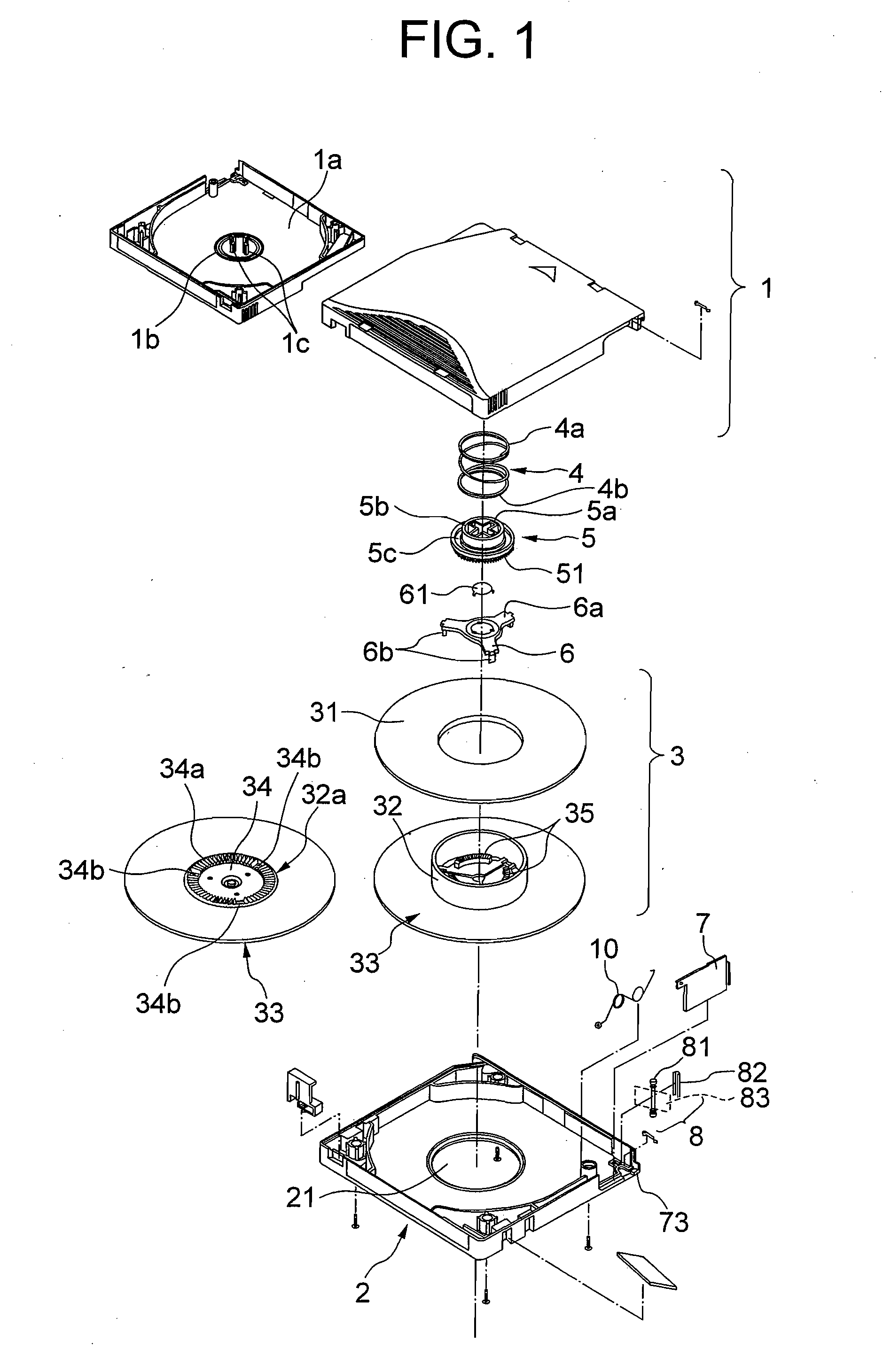 Molding mold, molding method and tape cartridge