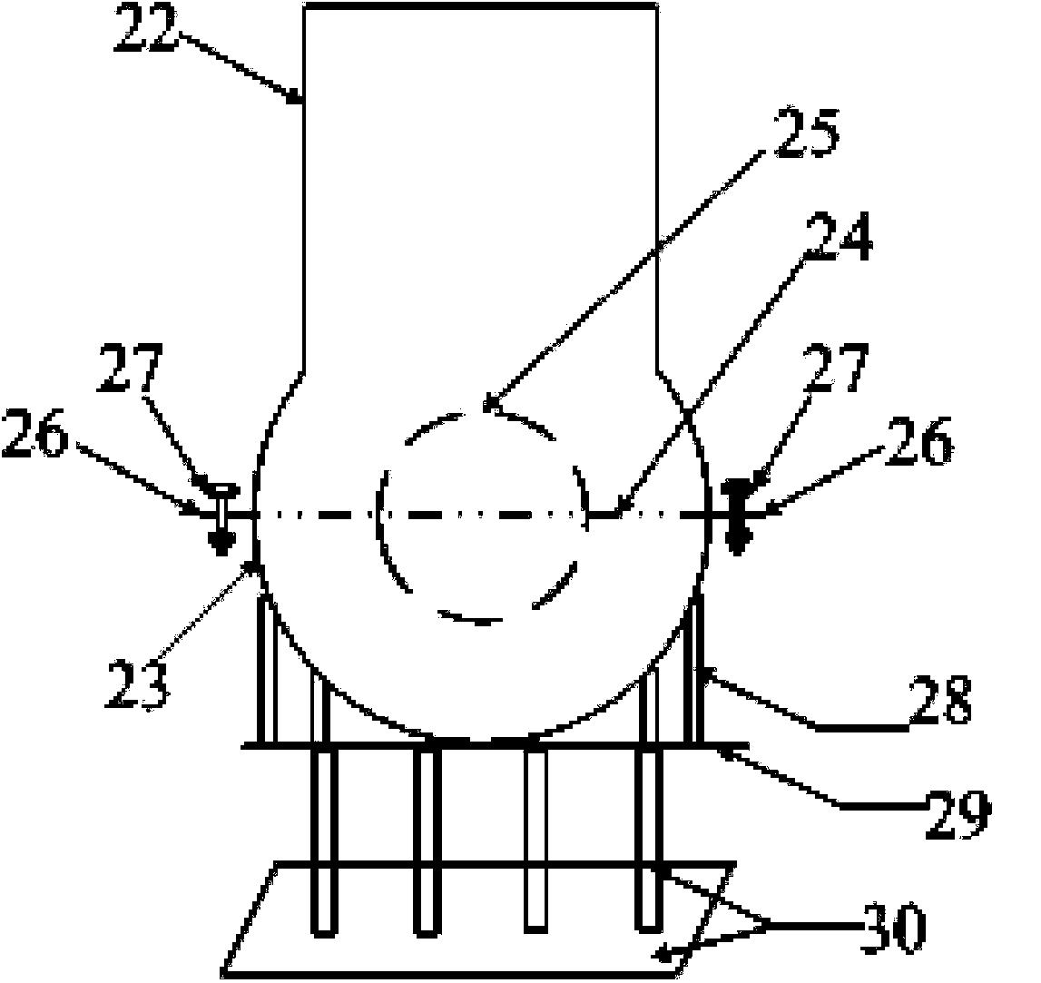 Simulation test apparatus for persulfate hot-steam activated advanced oxidation ex-situ restoration of contaminated soil and simulation test method thereof