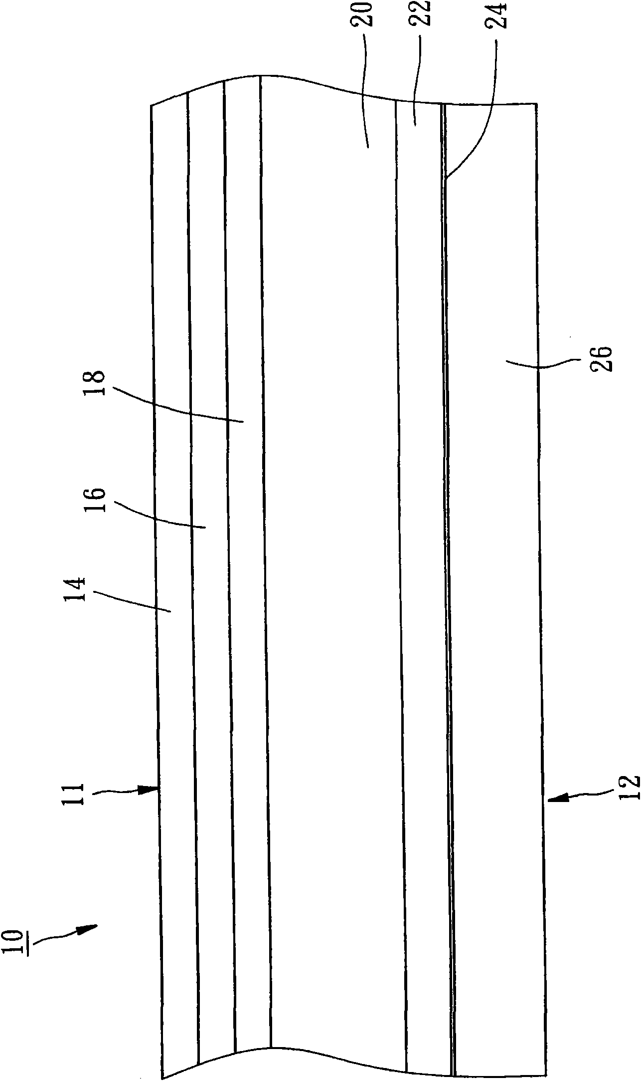 Metallic transfer printing film