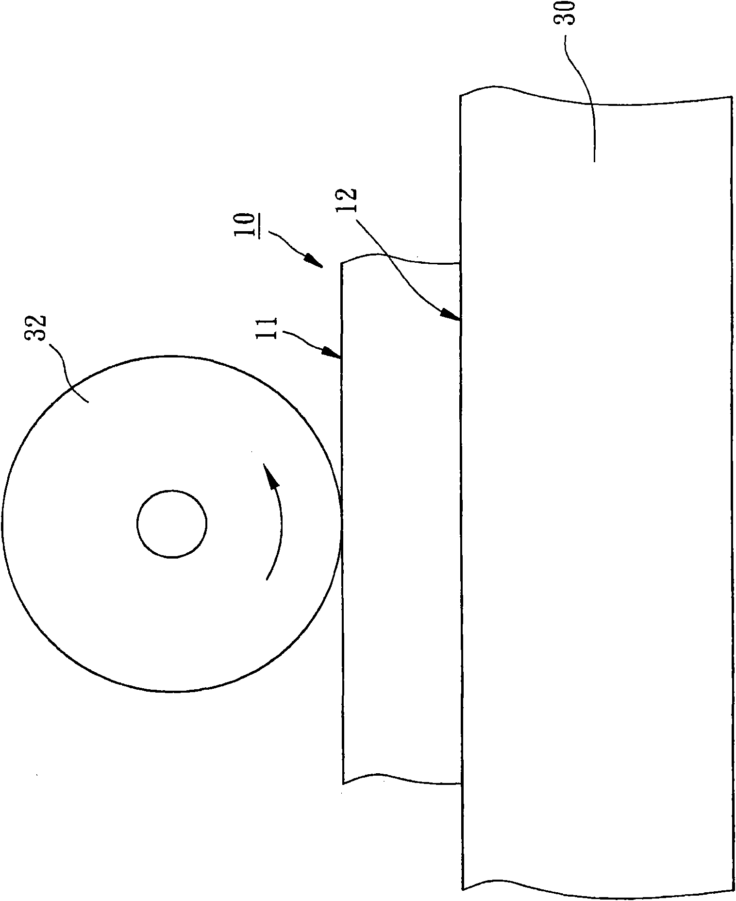 Metallic transfer printing film