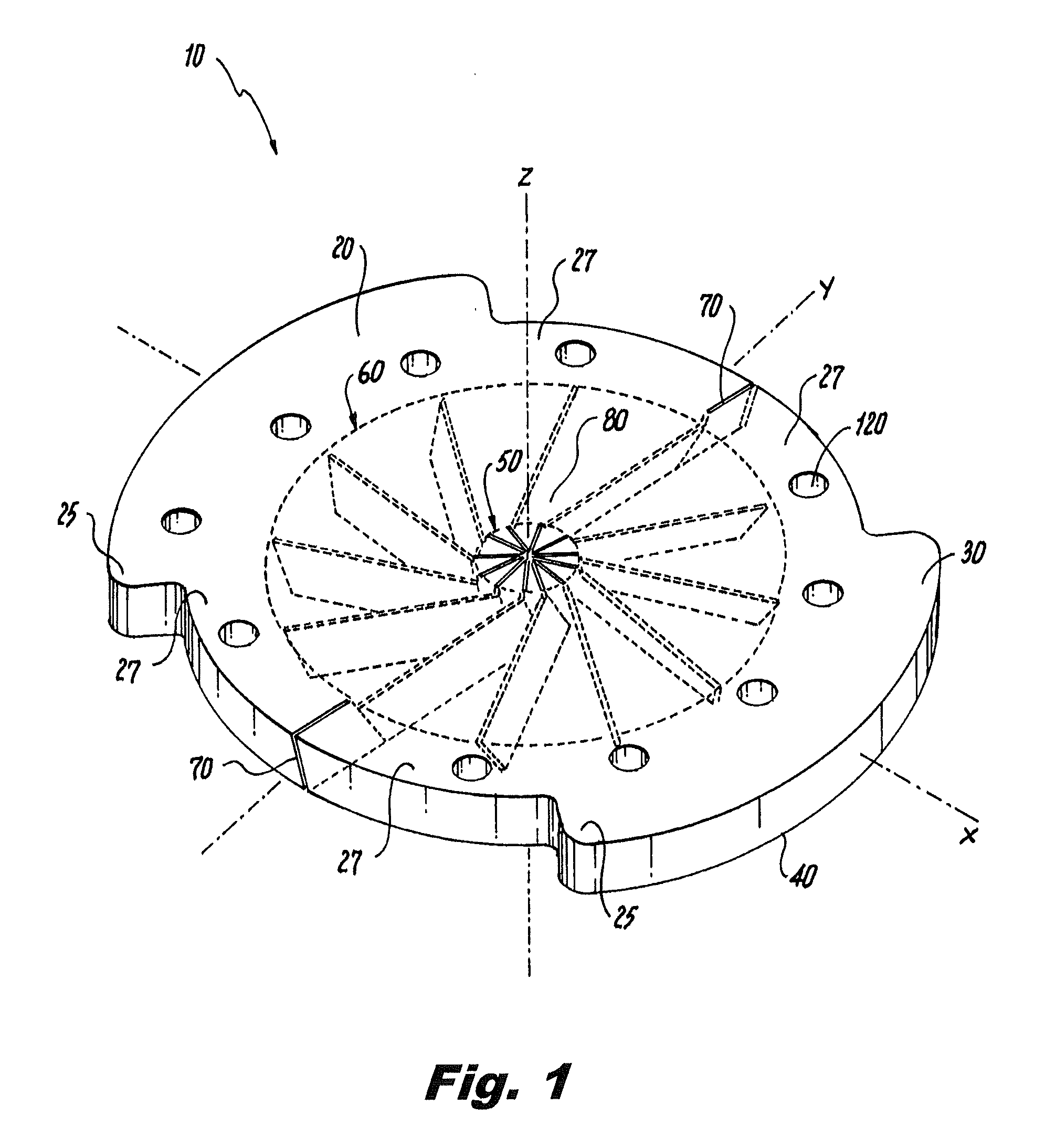 Large french size hemostatic valve configuration