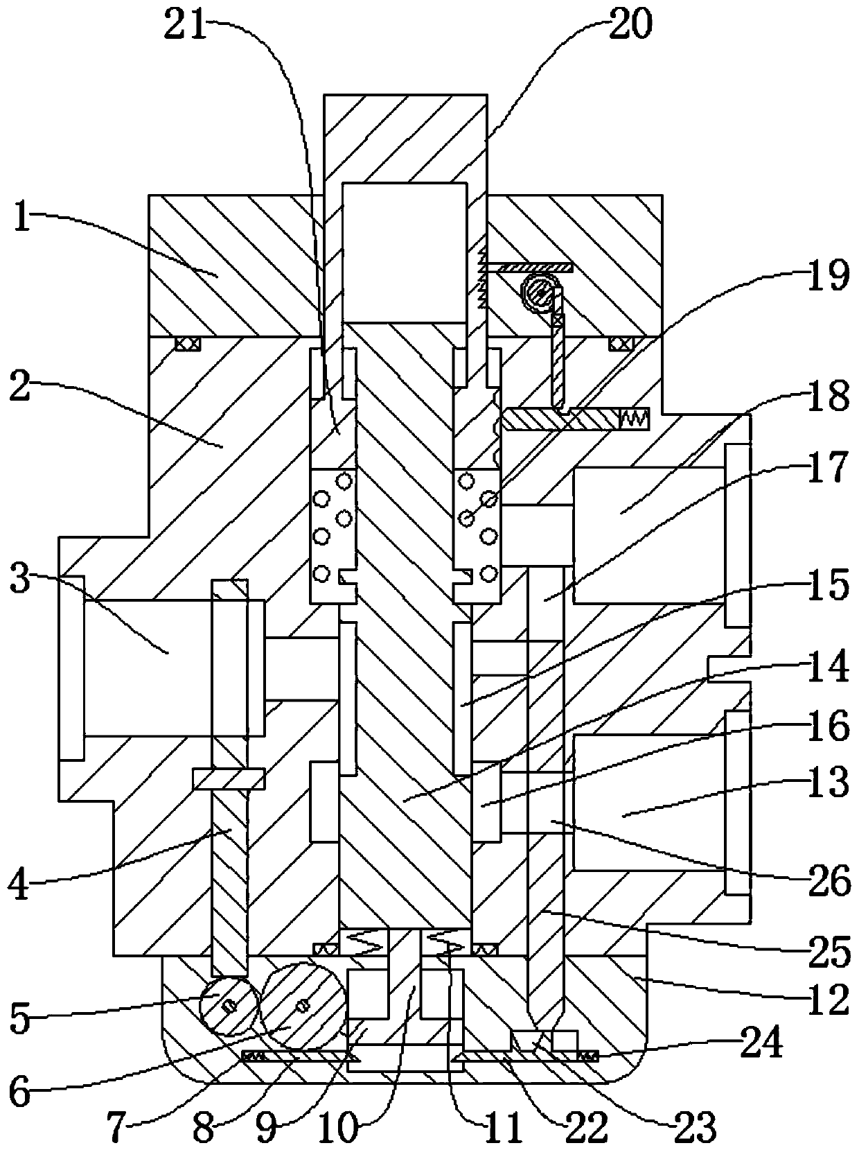 Anti-continuous-treading accelerator valve