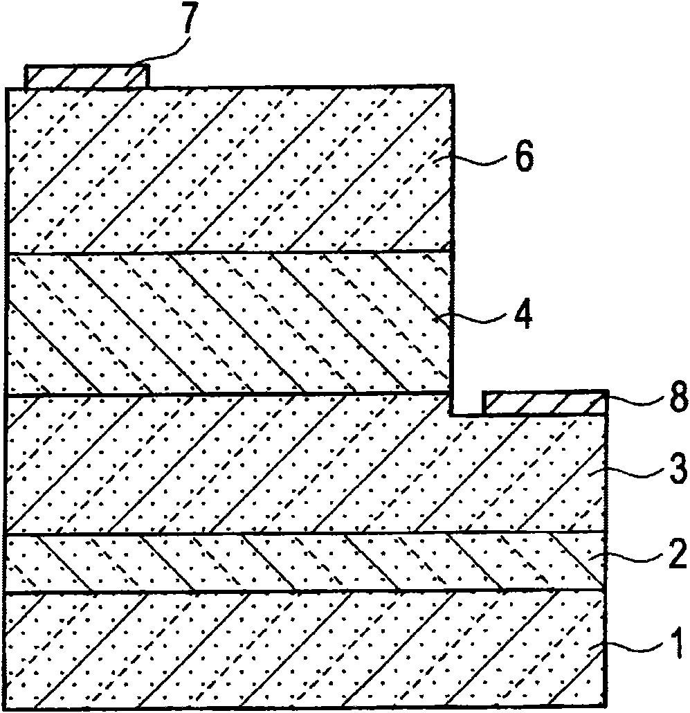 Nitride semiconductor light emitting element and method for manufacturing nitride semiconductor