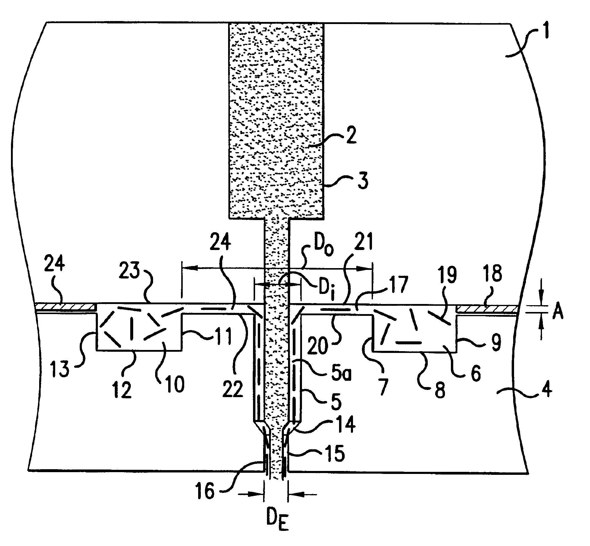 Composite material comprising oriented carbon nanotubes in a carbon matrix and process for preparing same