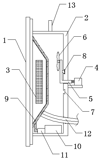 A heat dissipation device of an ELO industrial touch display