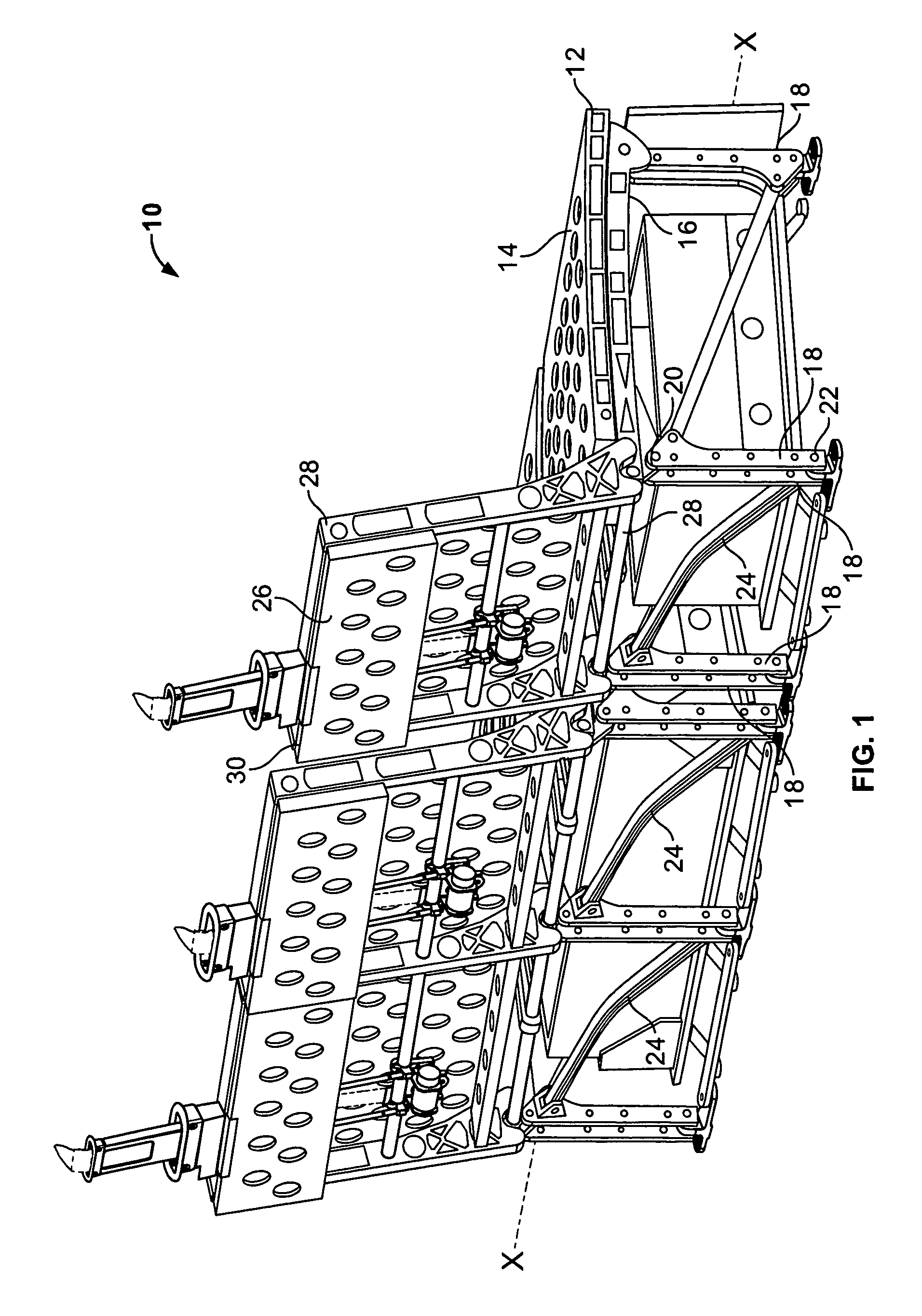 Flexible seat frame