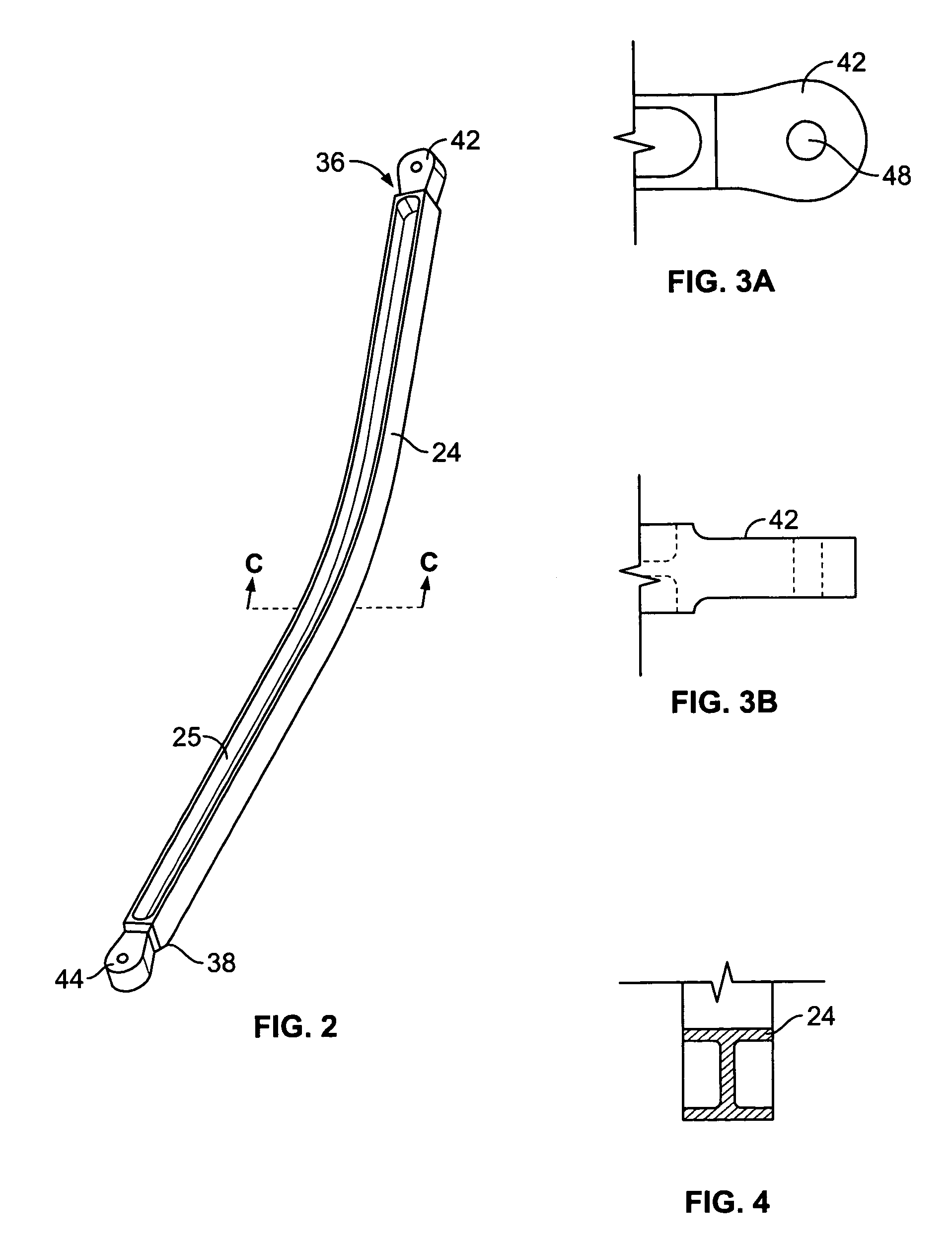 Flexible seat frame