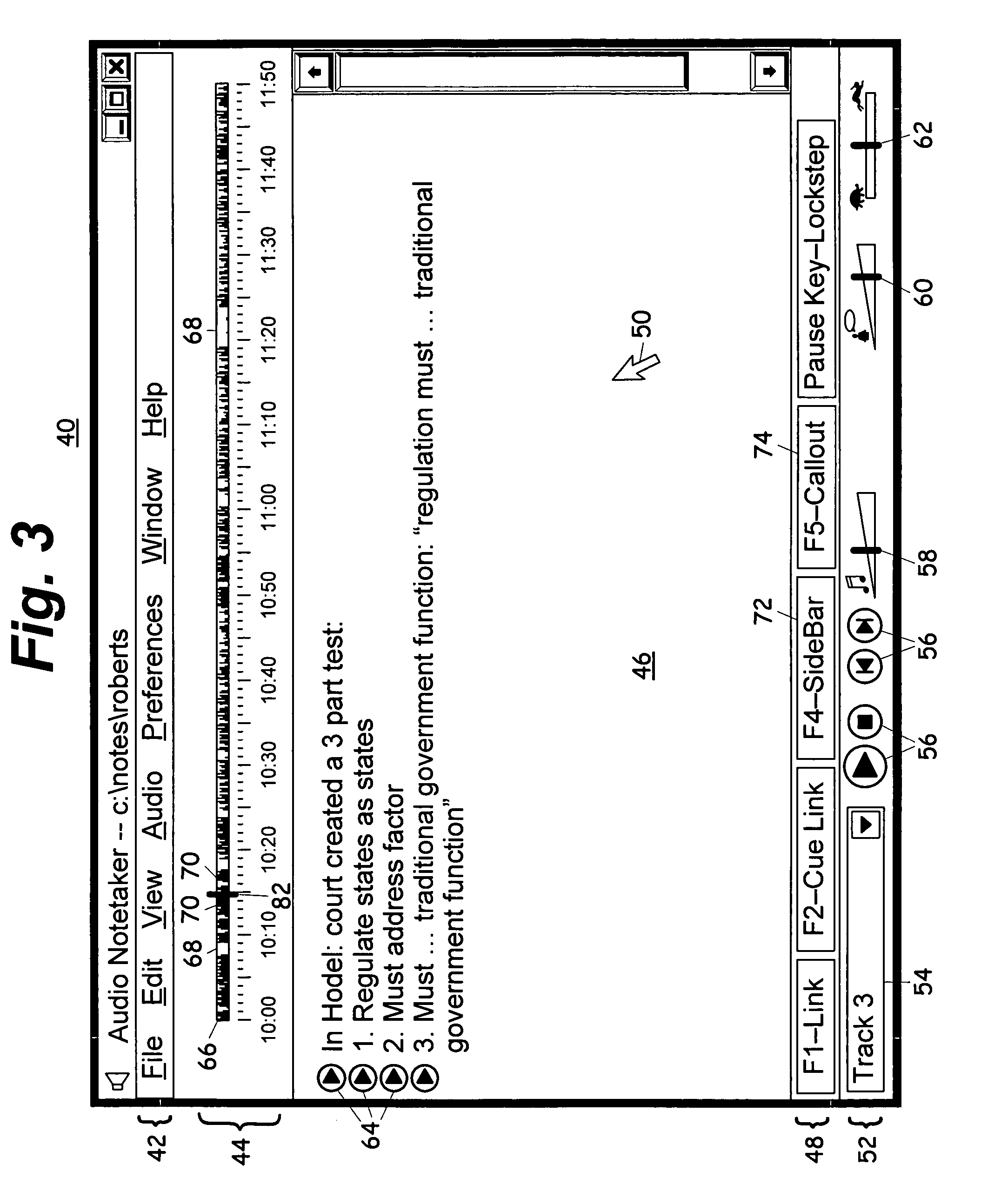 Computerized notetaking system and method
