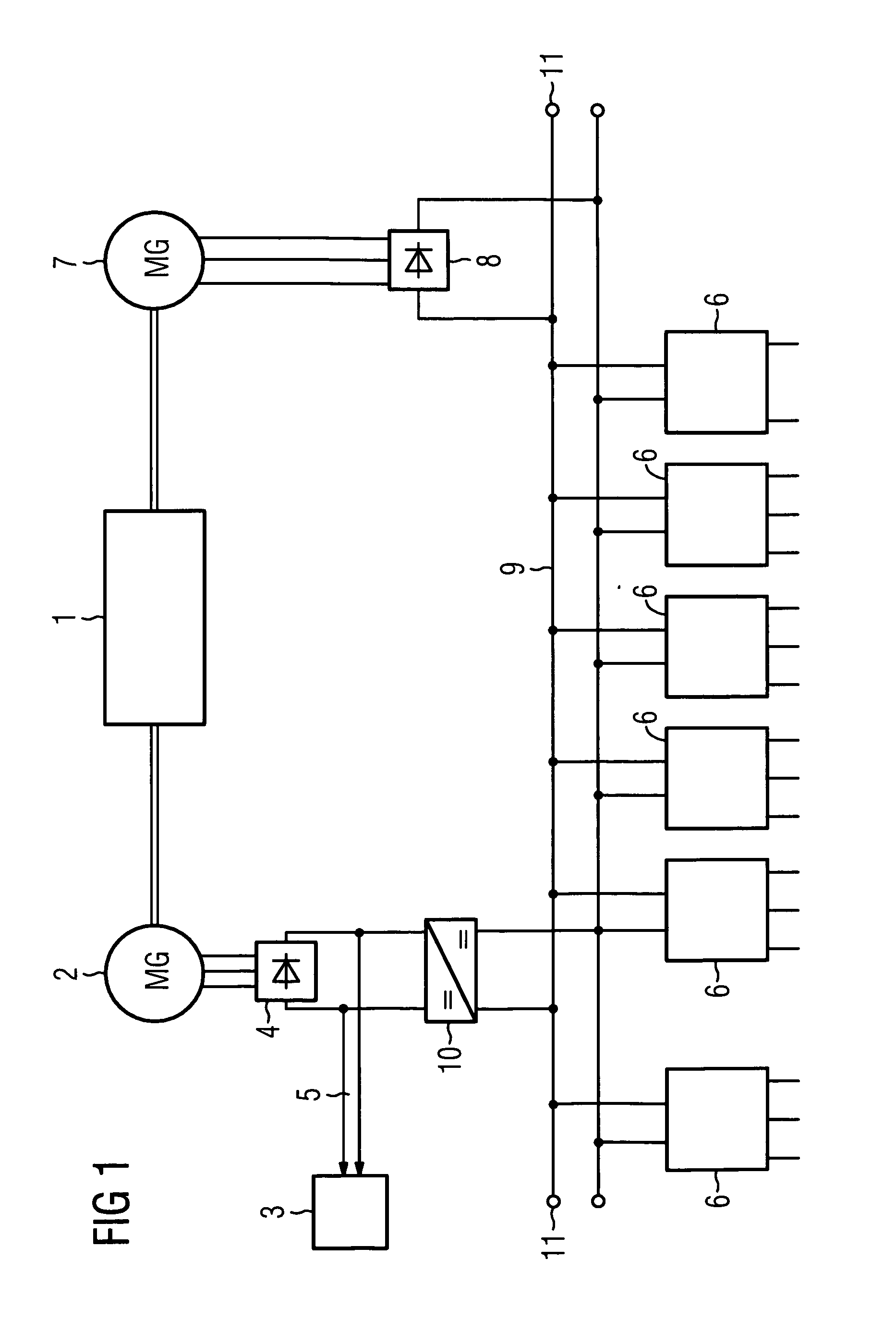 Diesel electric locomotive