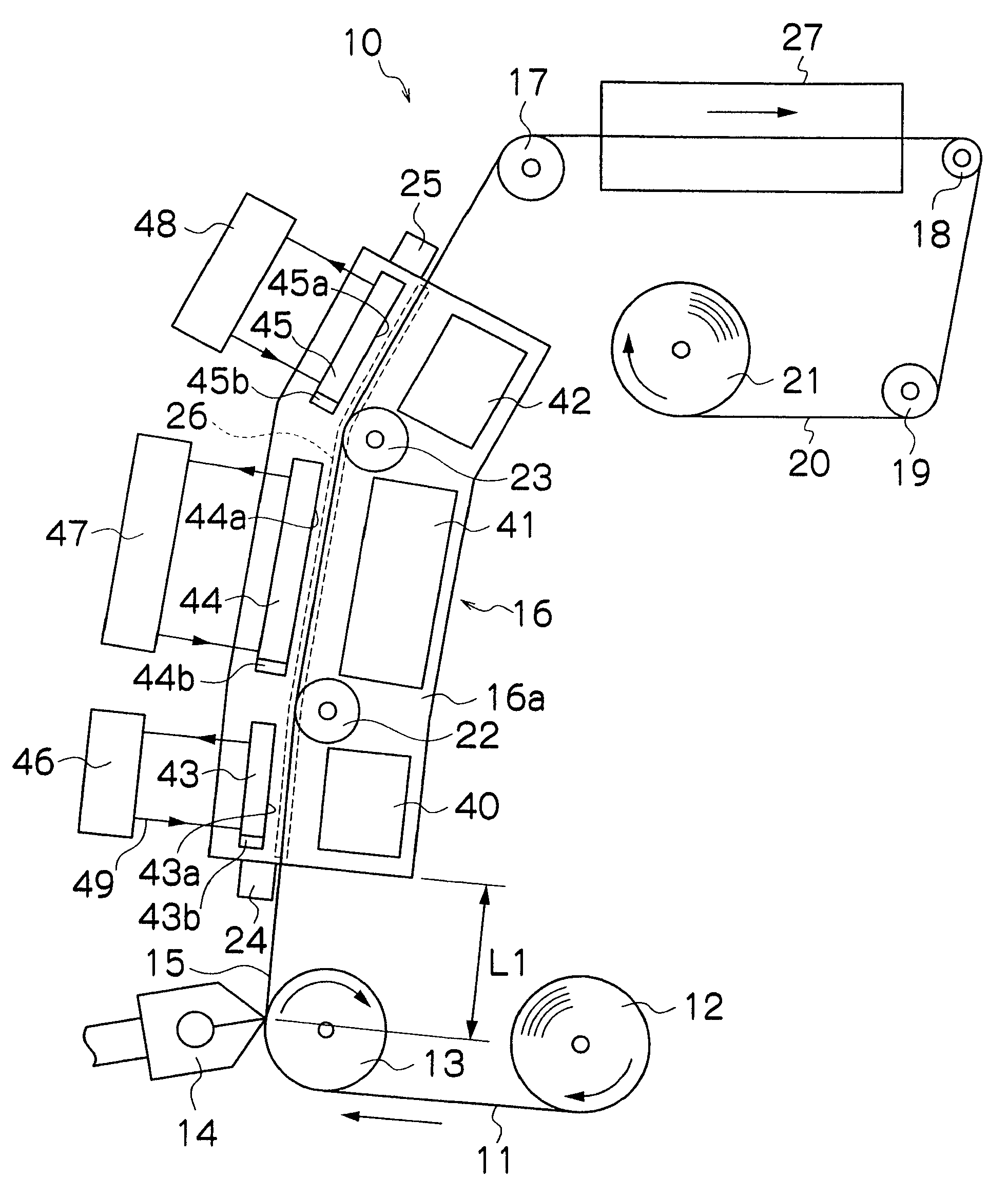 Method and apparatus for drying coating film and method for producing optical film