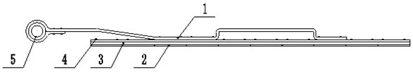 China-hemp cutting flexible driving double-layer cutter bar moving cutter component