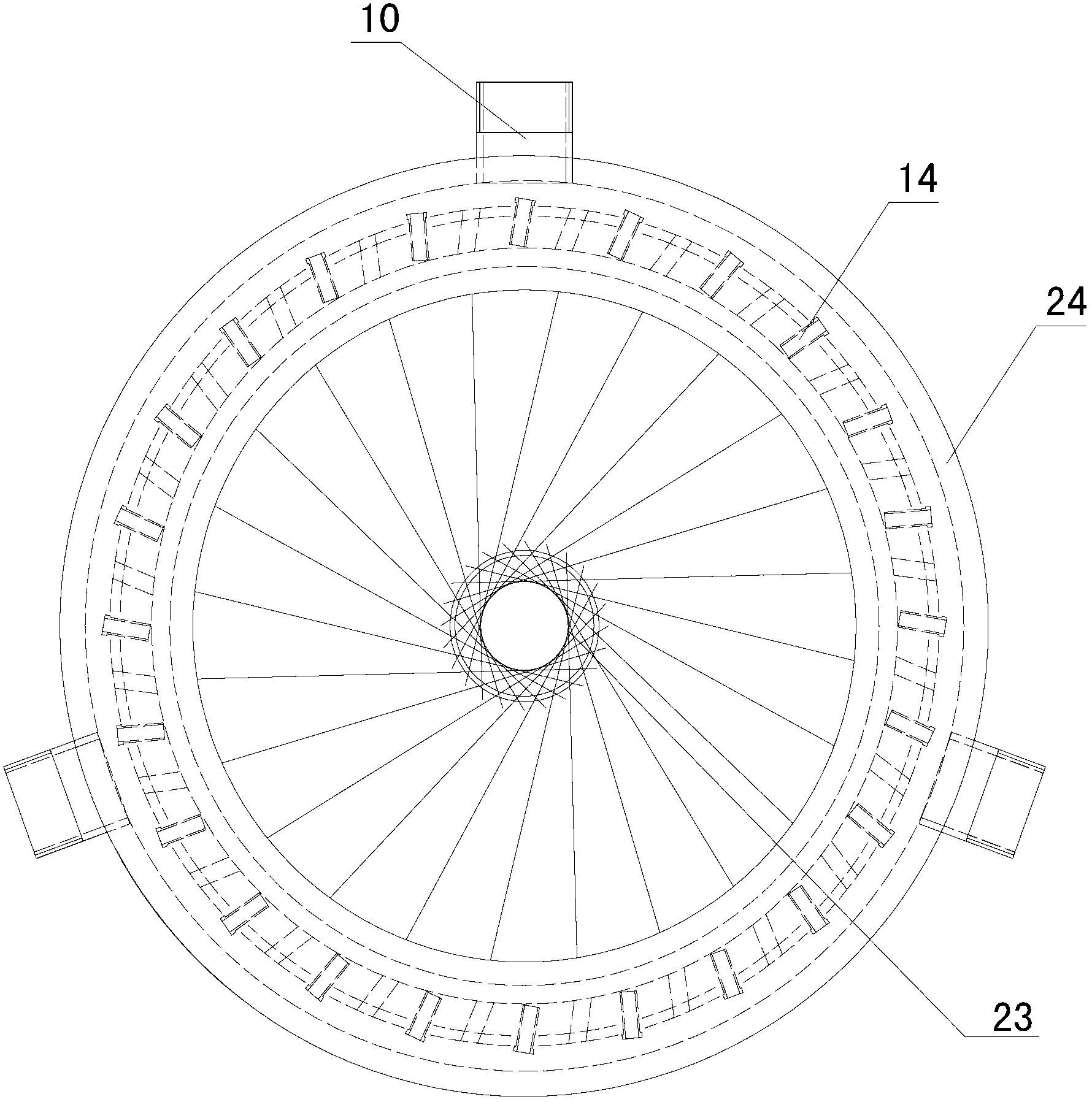 Super high-speed quenching device for steel tube