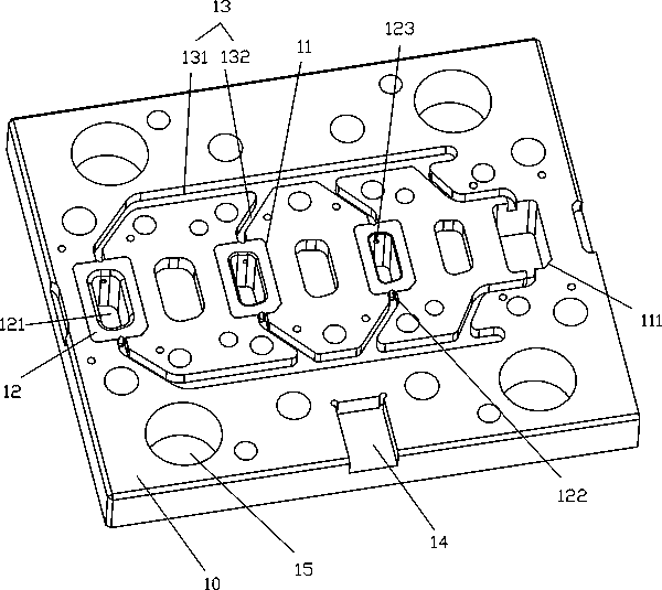 Die device capable of saving stamping oil