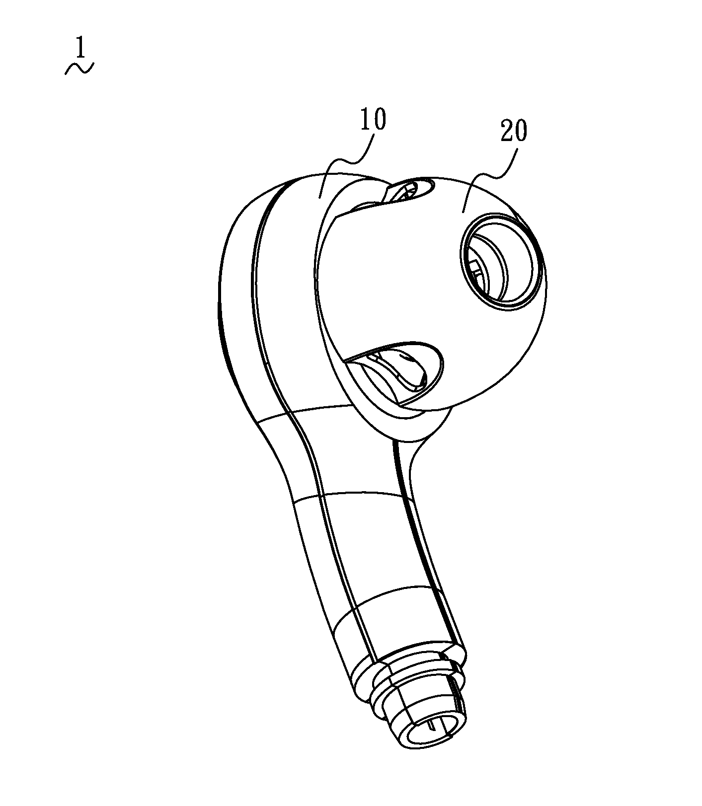 Physiological function detecting earphone and detecting method thereof