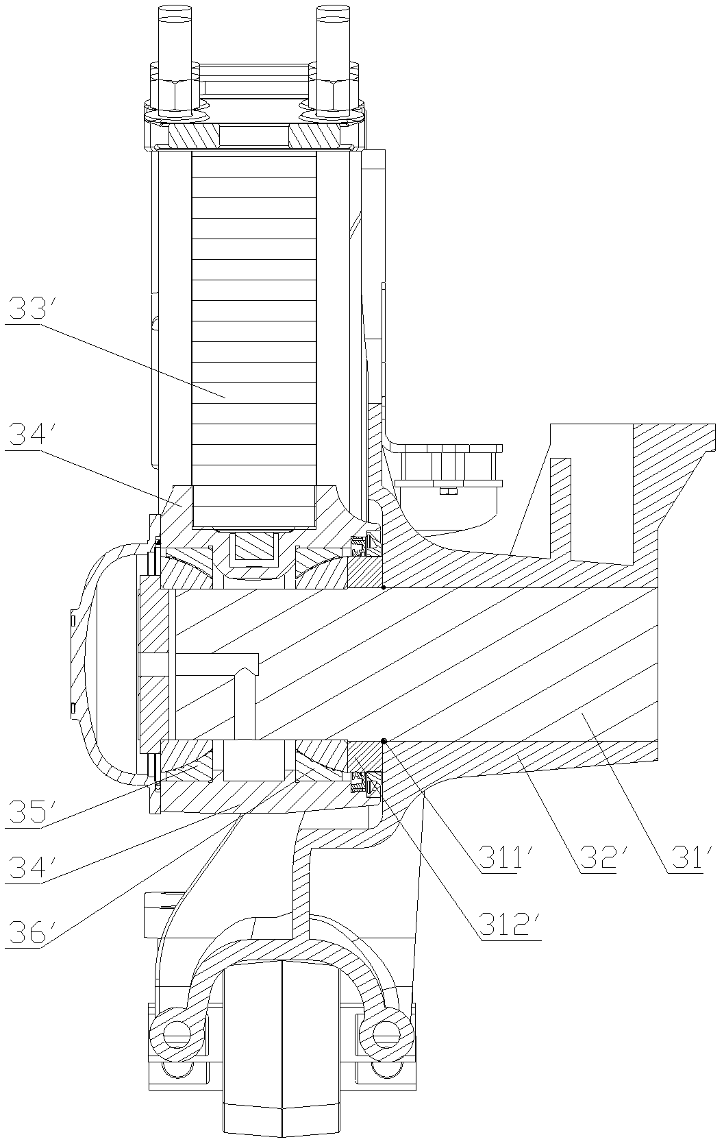 Balancing suspension and automobile applying same