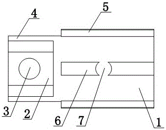 A plug-in manual rotary key block