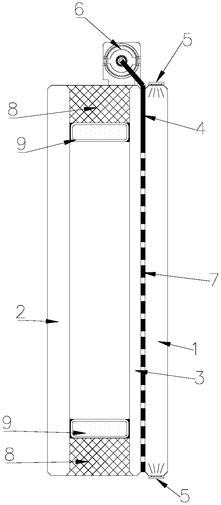 LED light-emitting photovoltaic assembly