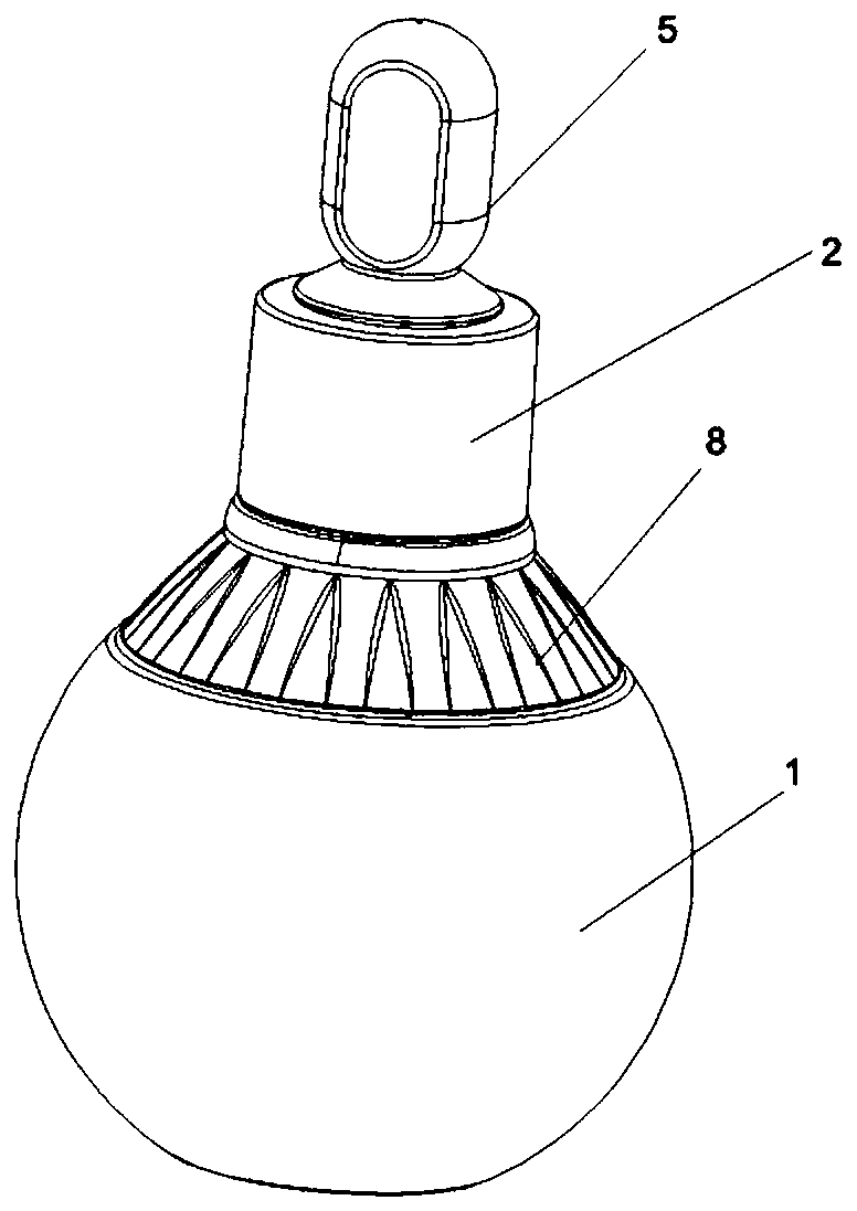 Special cosmetic packaging bottle with stable and reliable liquid suction