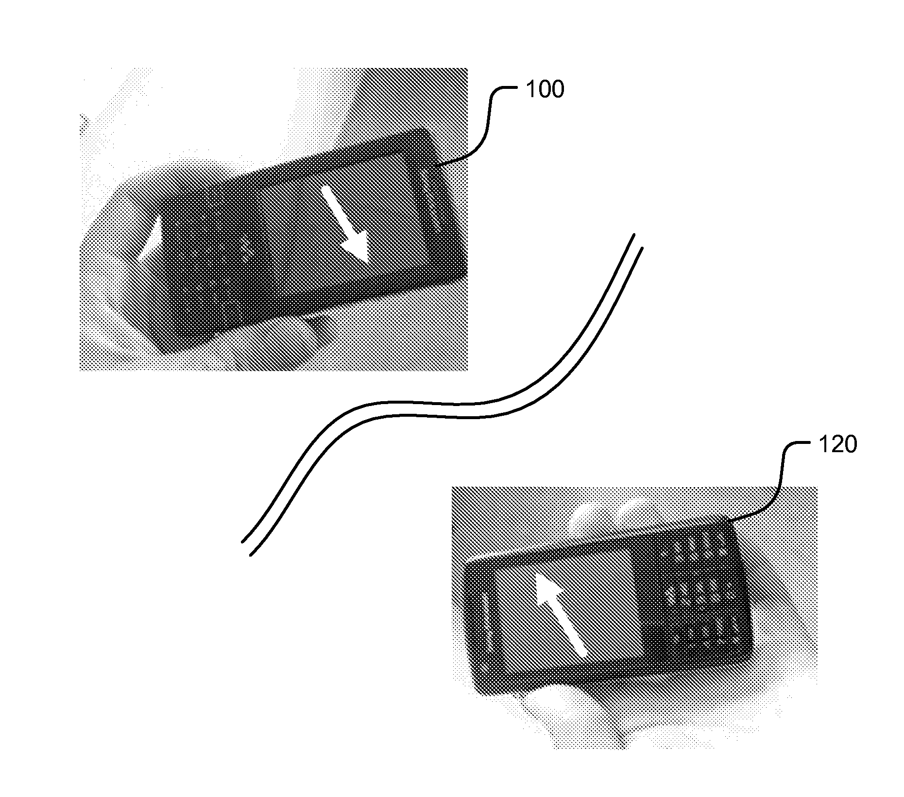 Wireless communication terminals and methods that display relative direction and distance therebetween responsive to acceleration data