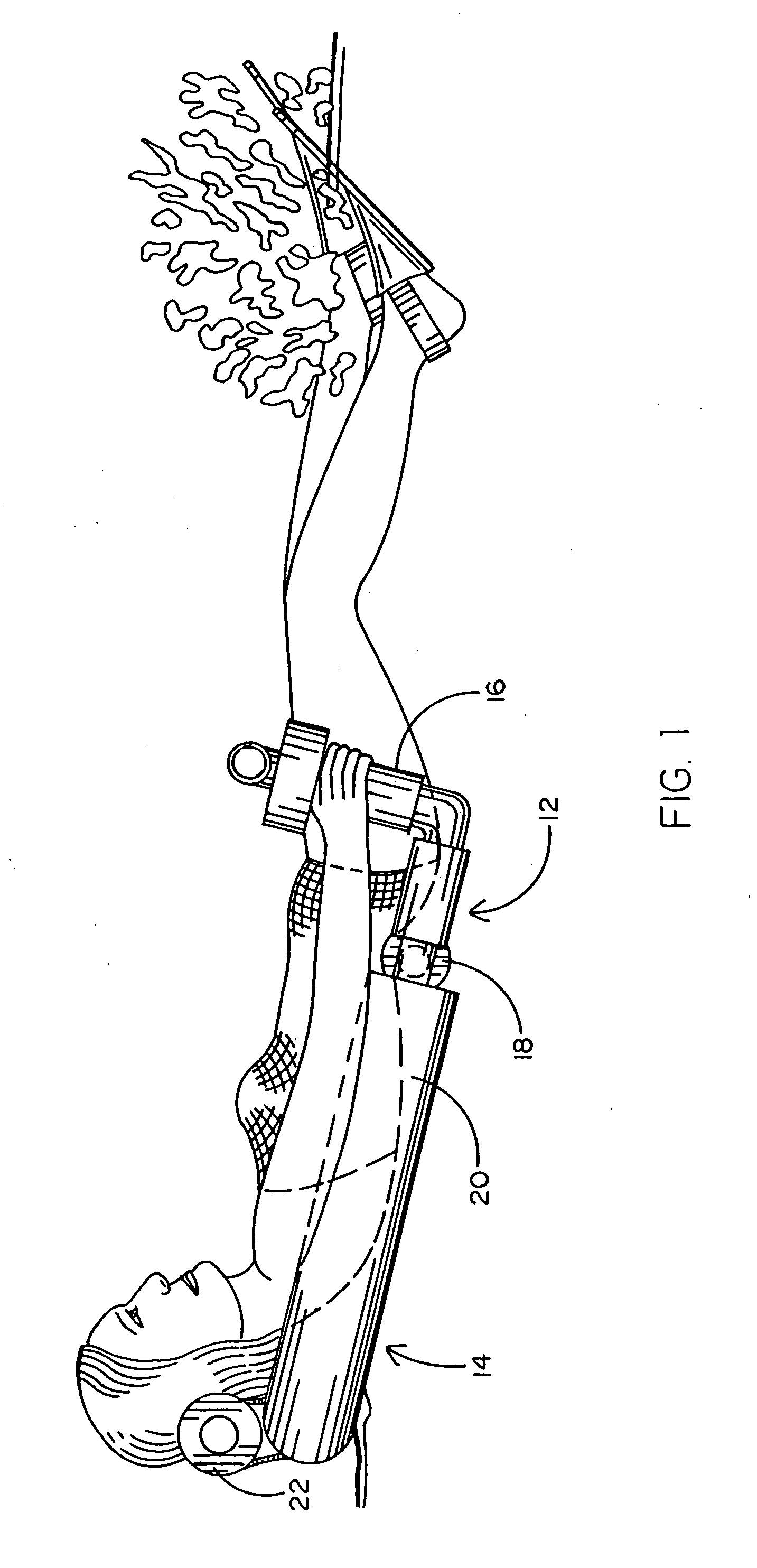 Dry head swimming exercise float