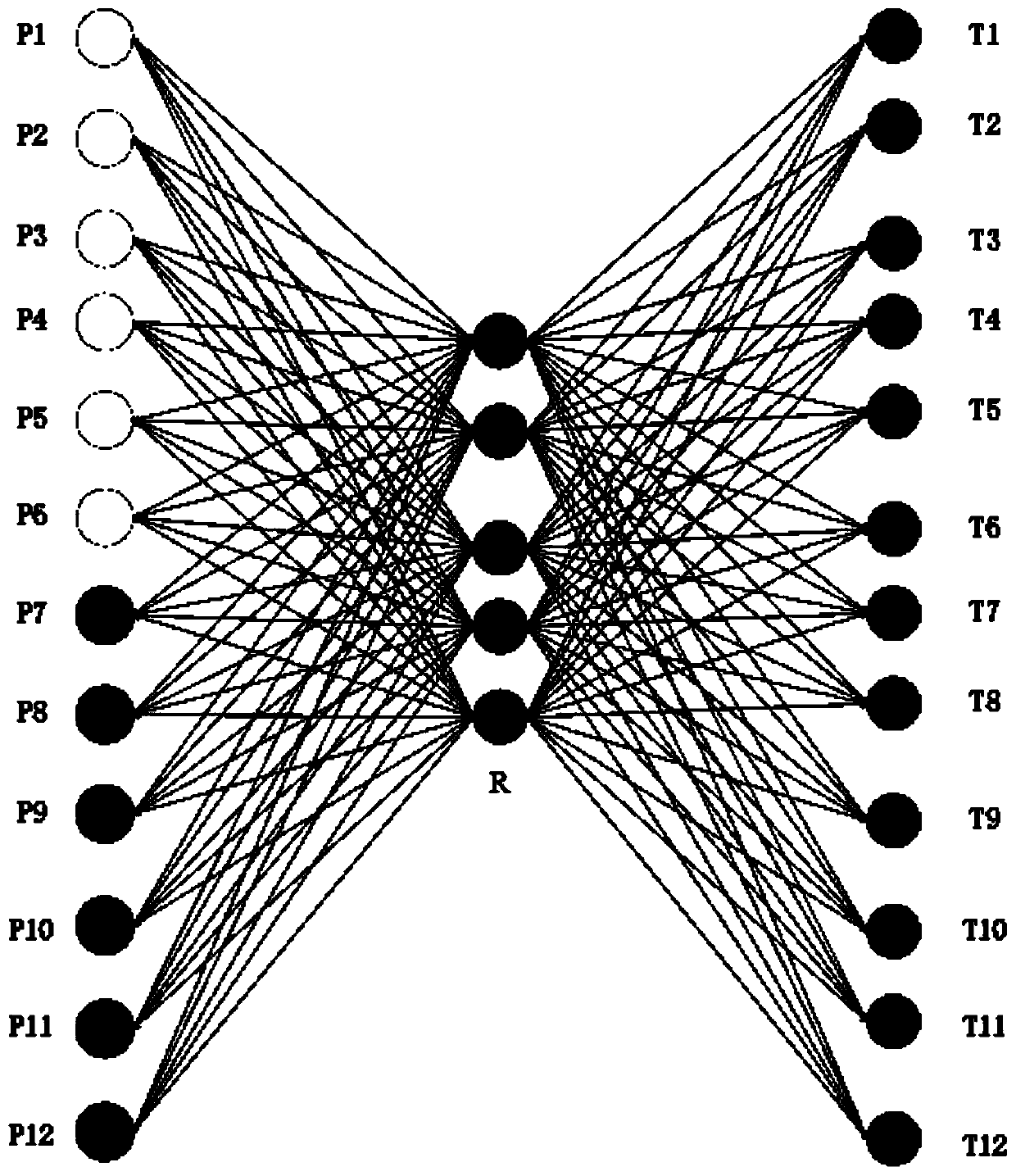 Method for calculating temperature of IGBT module based on BP neural network