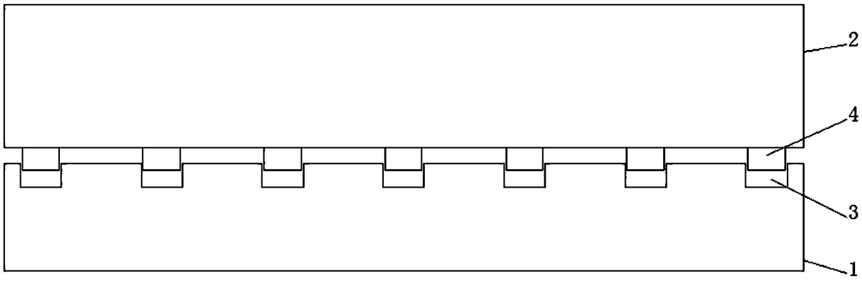 Automobile stamping part with positioning grooves