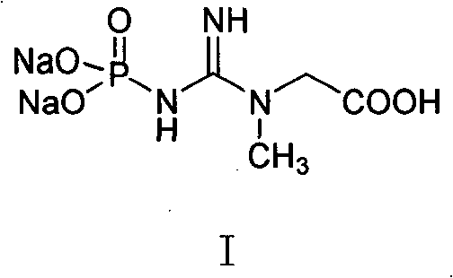 Synthesis of phosphocreatine disodium salt