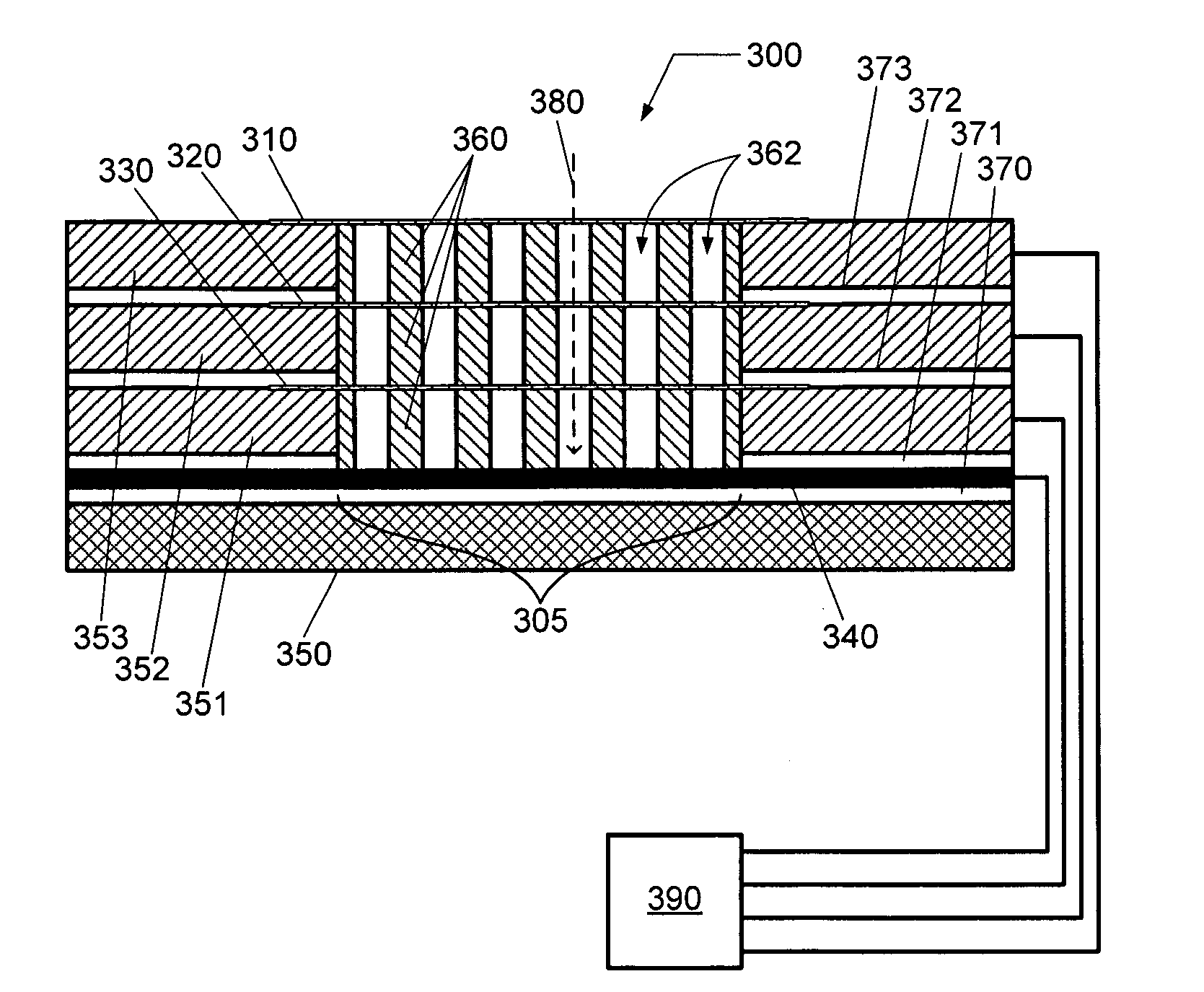 Two-grid ion energy analyzer and methods of manufacturing and operating