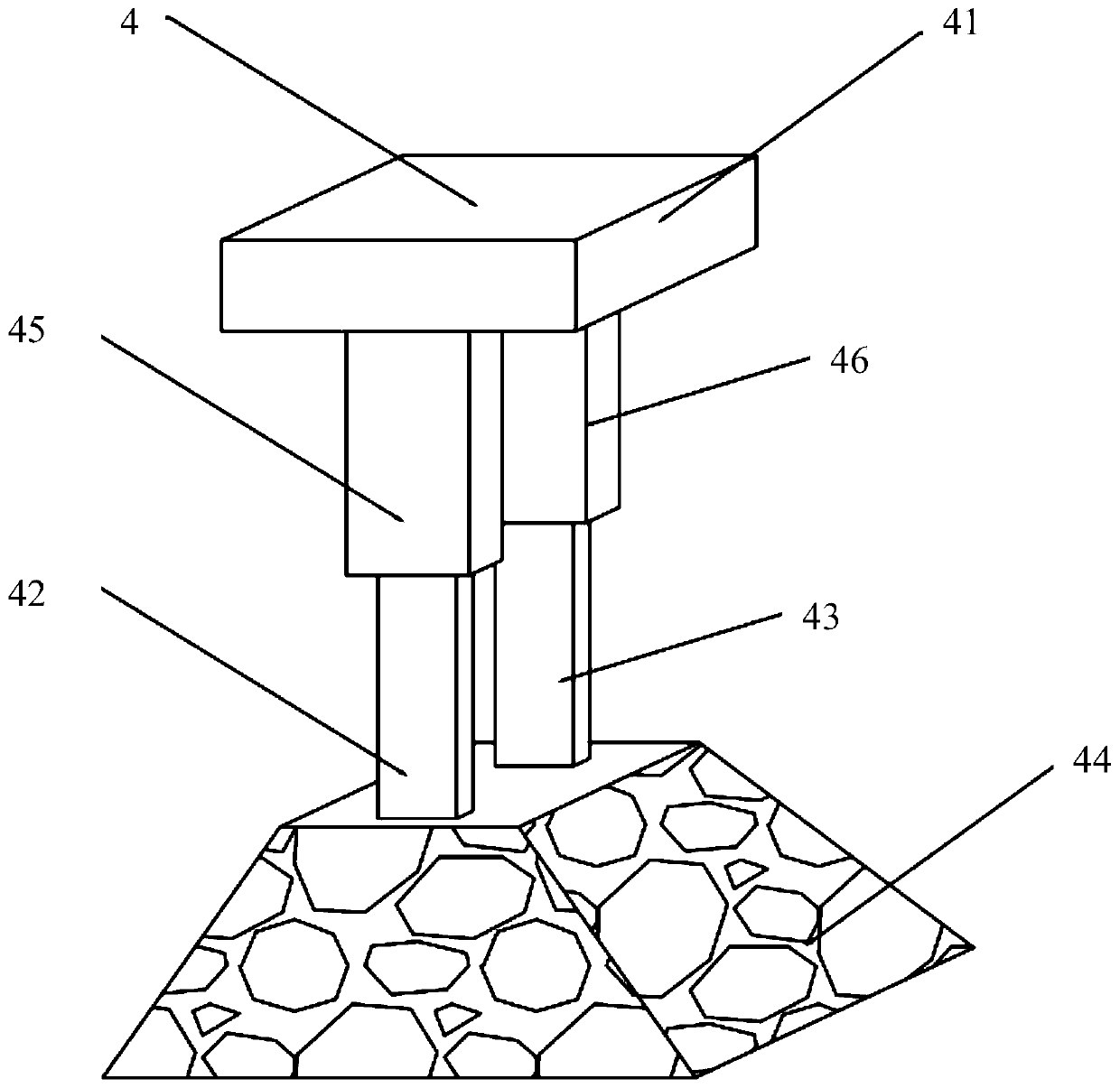 Safety control method for internal combustion forklift parking