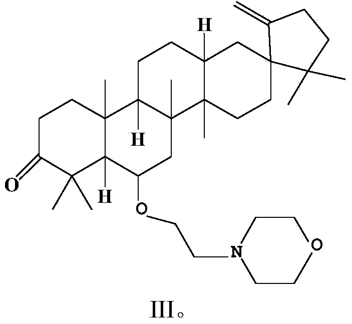 Application of Cleistanone O-(morpholinyl)ethyl derivative in preparation of anti-hypoxia drugs