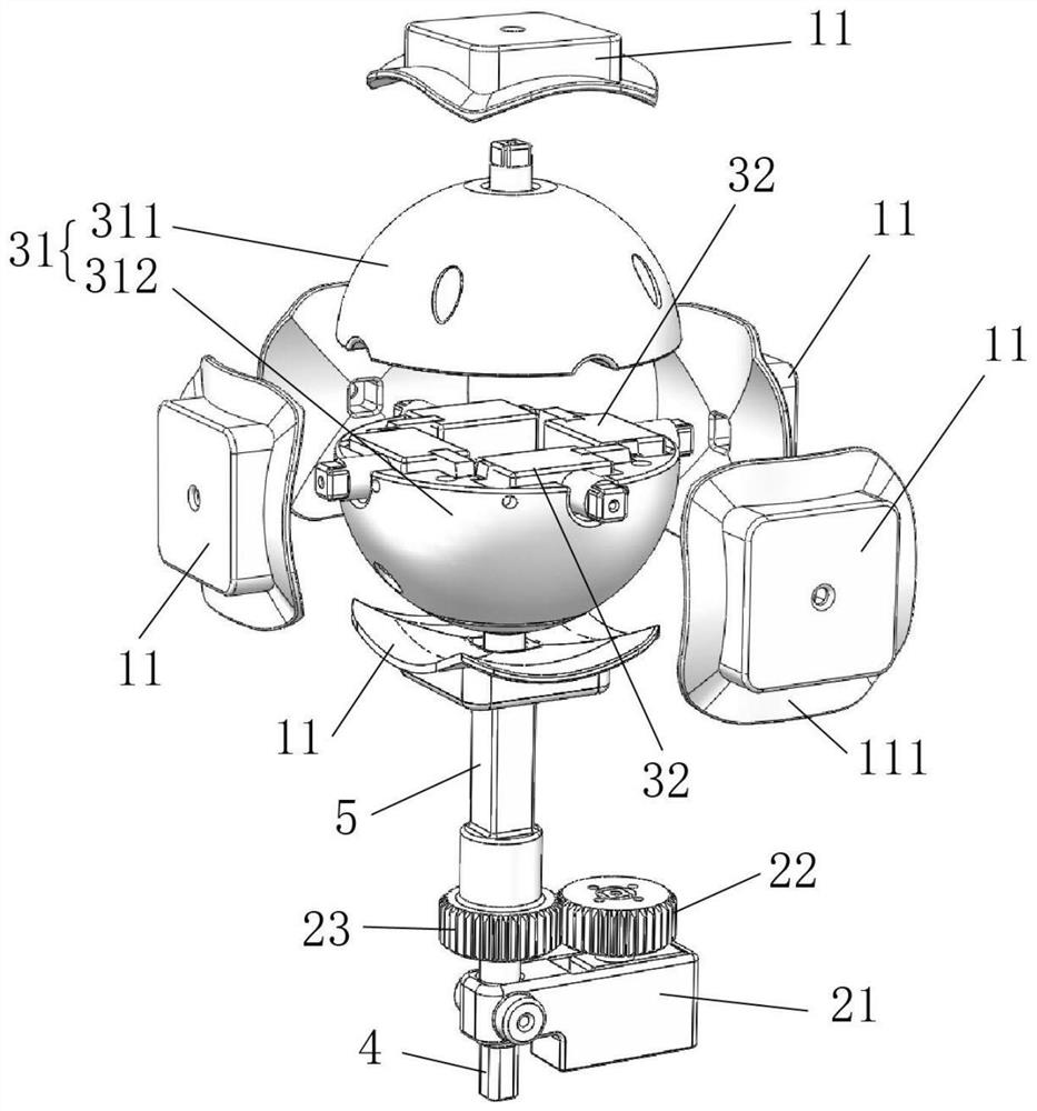 Second-order six-axis magic cube learning machine